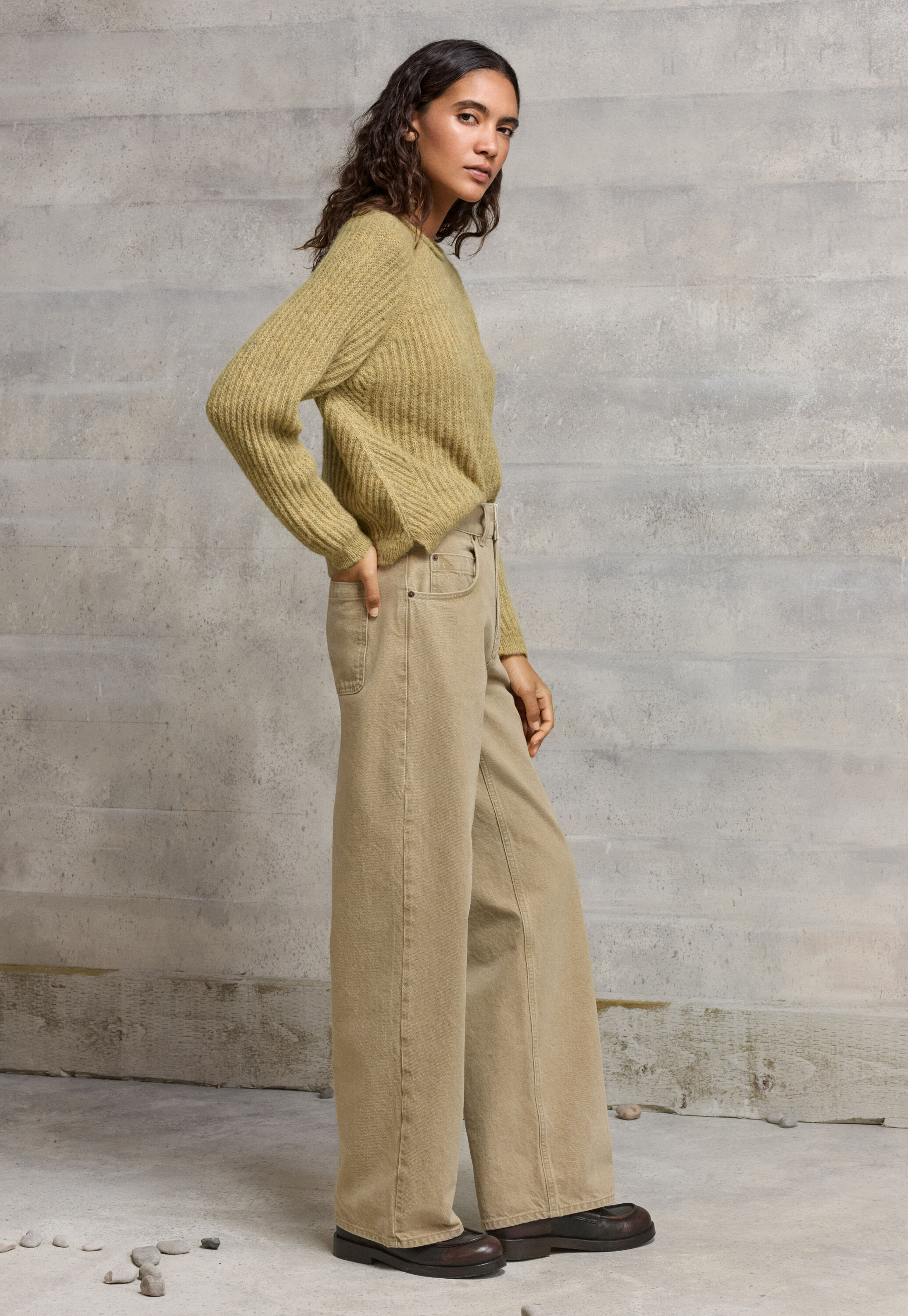 Jeans mit geradem Bein