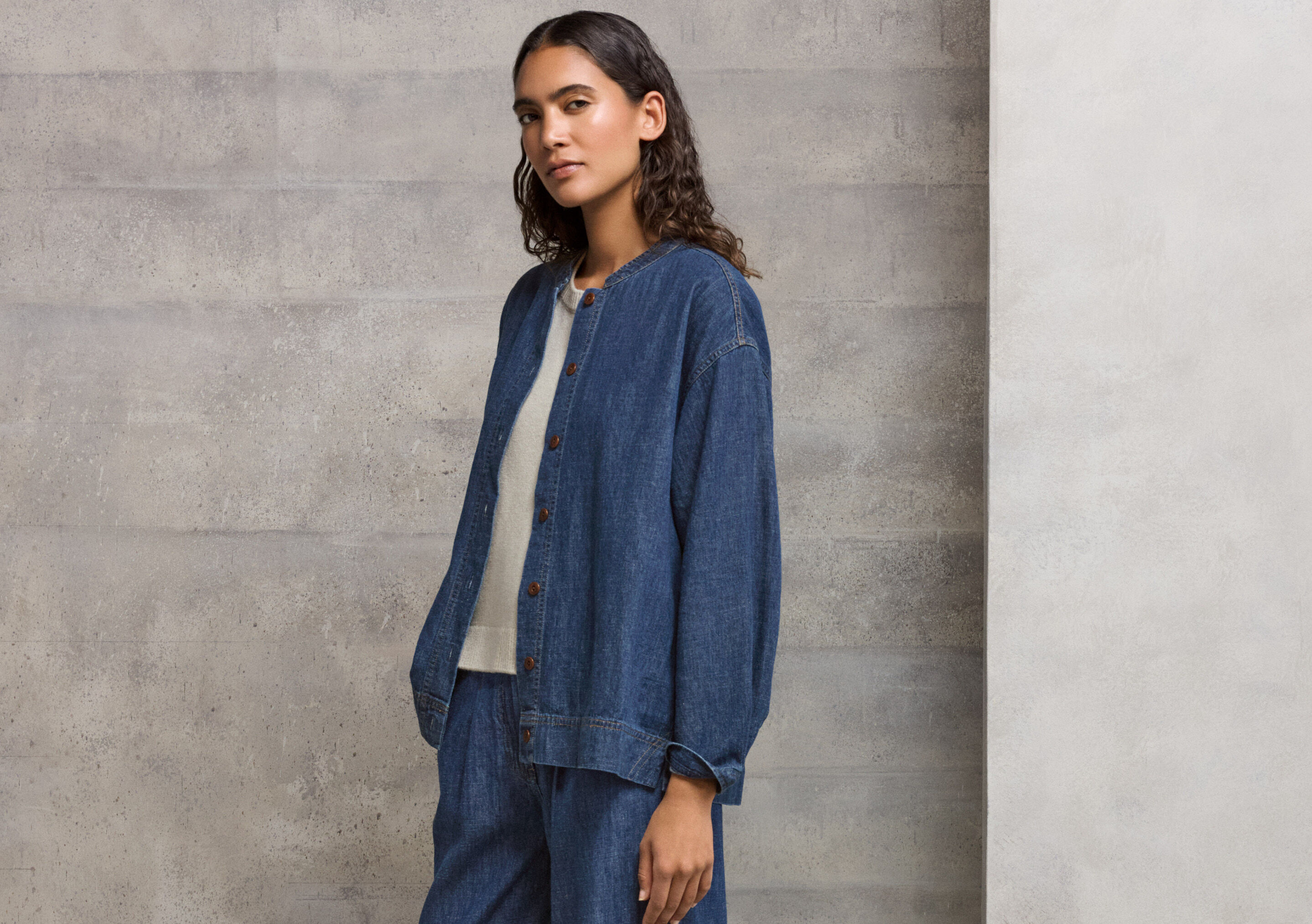 Indigo-Overshirt
