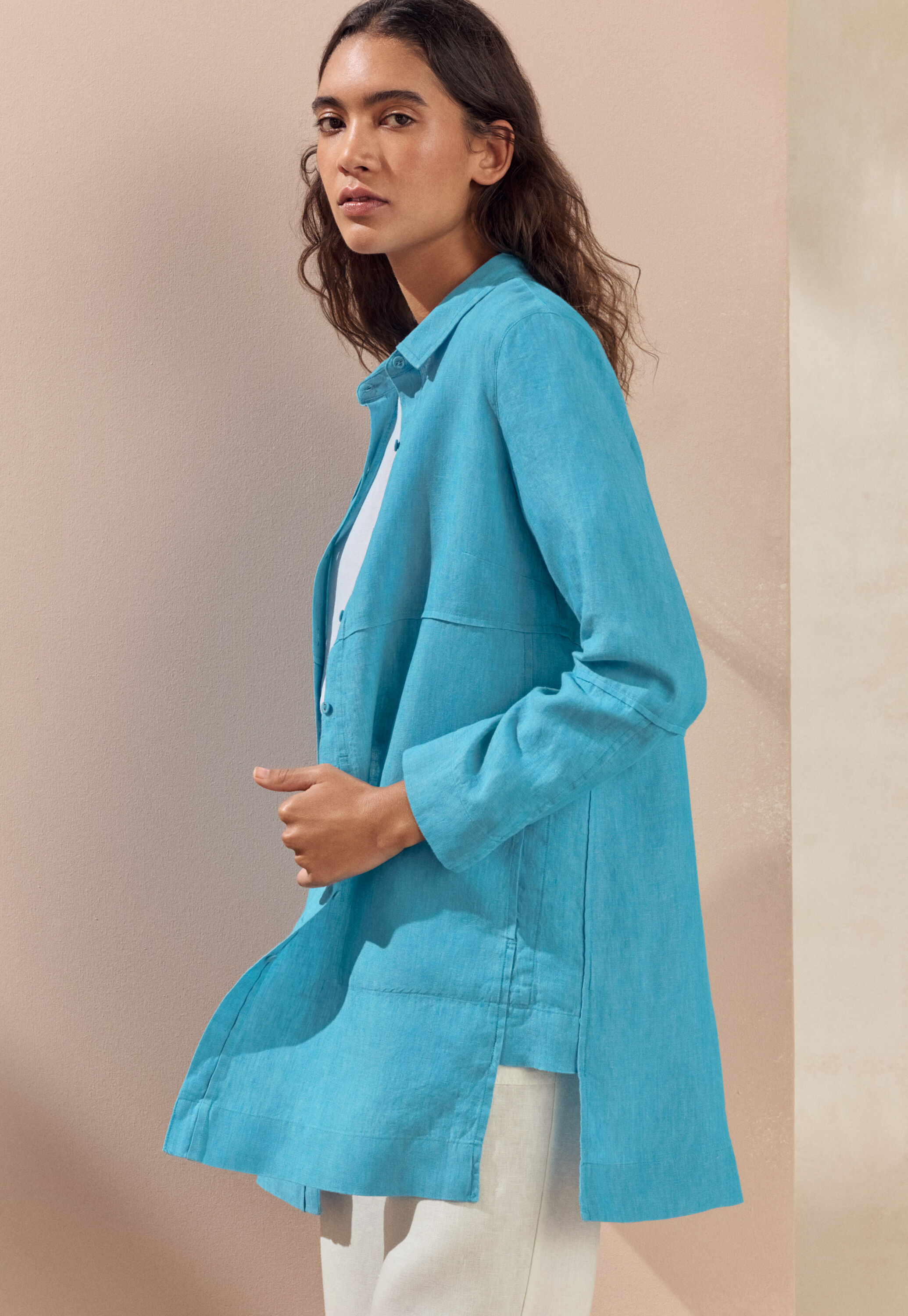 Lange Bluse