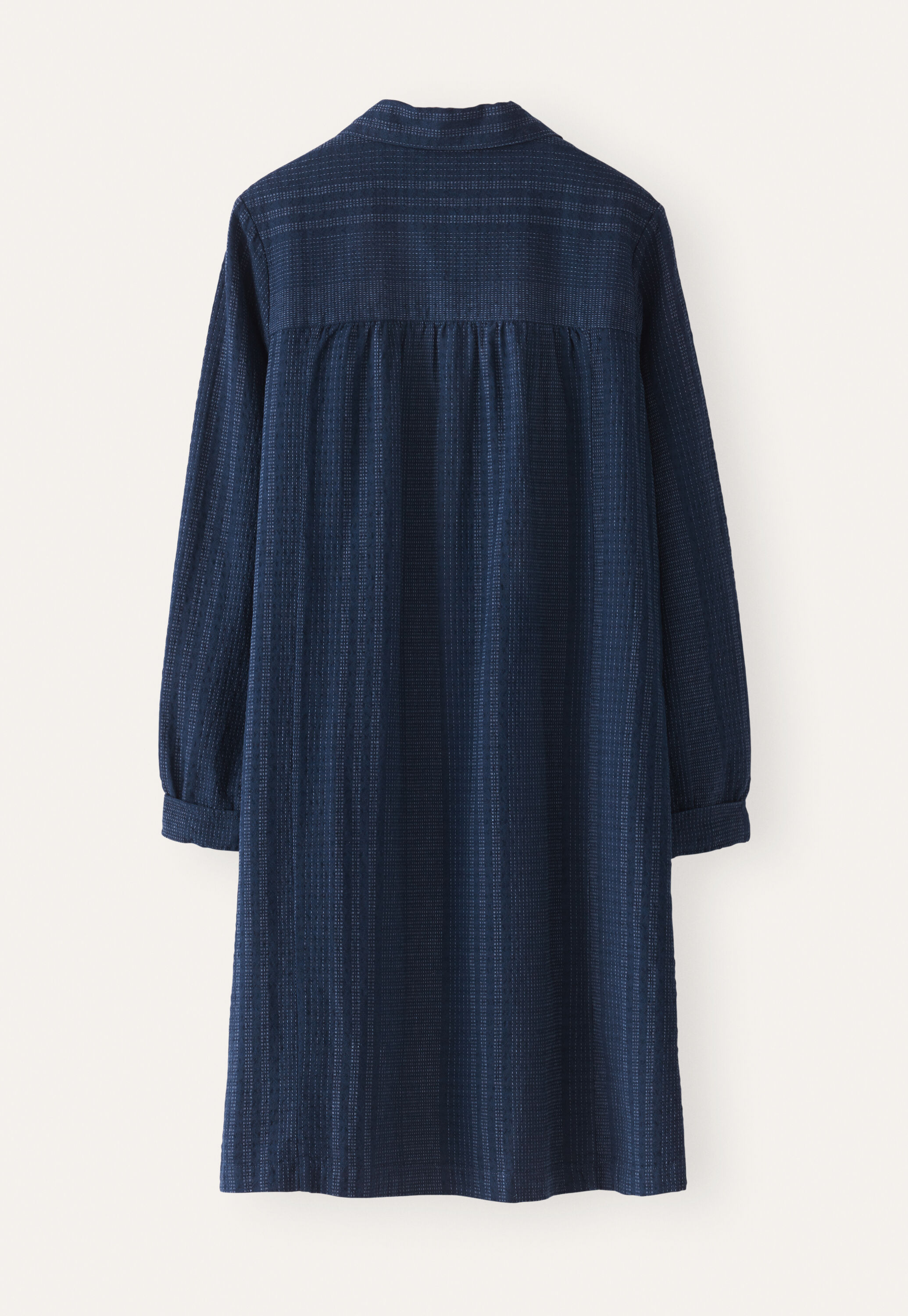 Gestreiftes Hemdblusenkleid