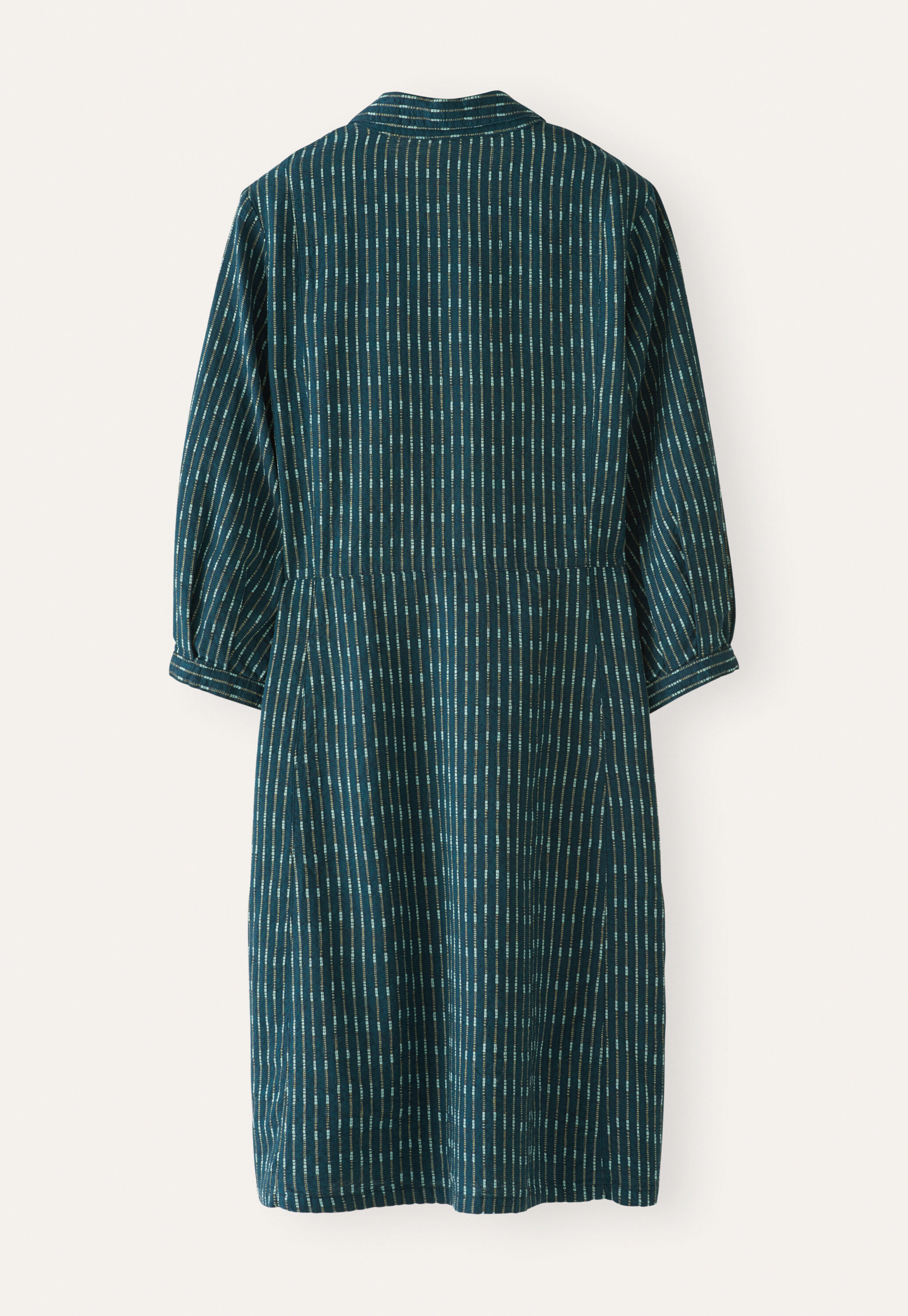 Kleid mit strukturierten Streifen