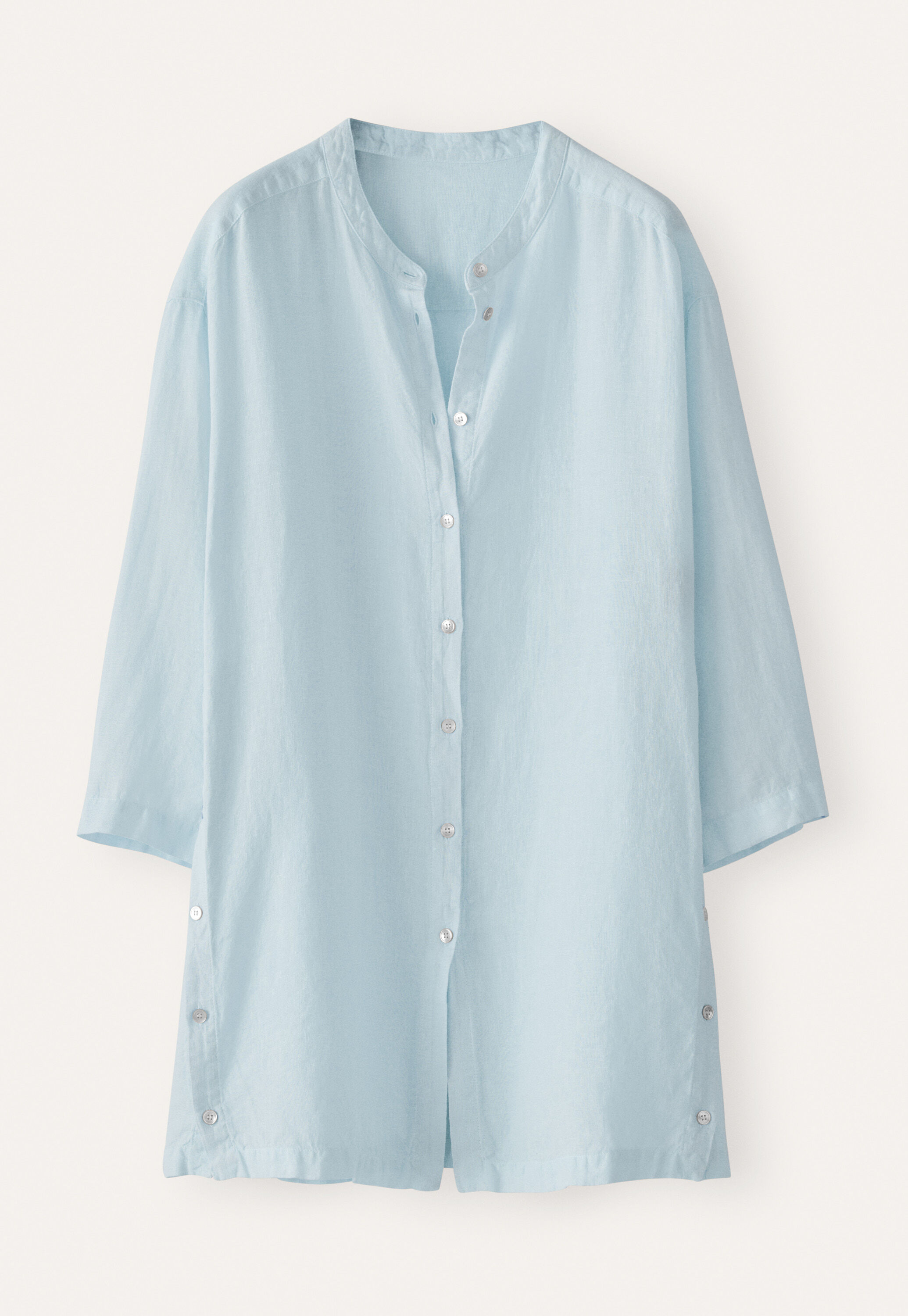 Bluse mit gekn&ouml;pften Seiten