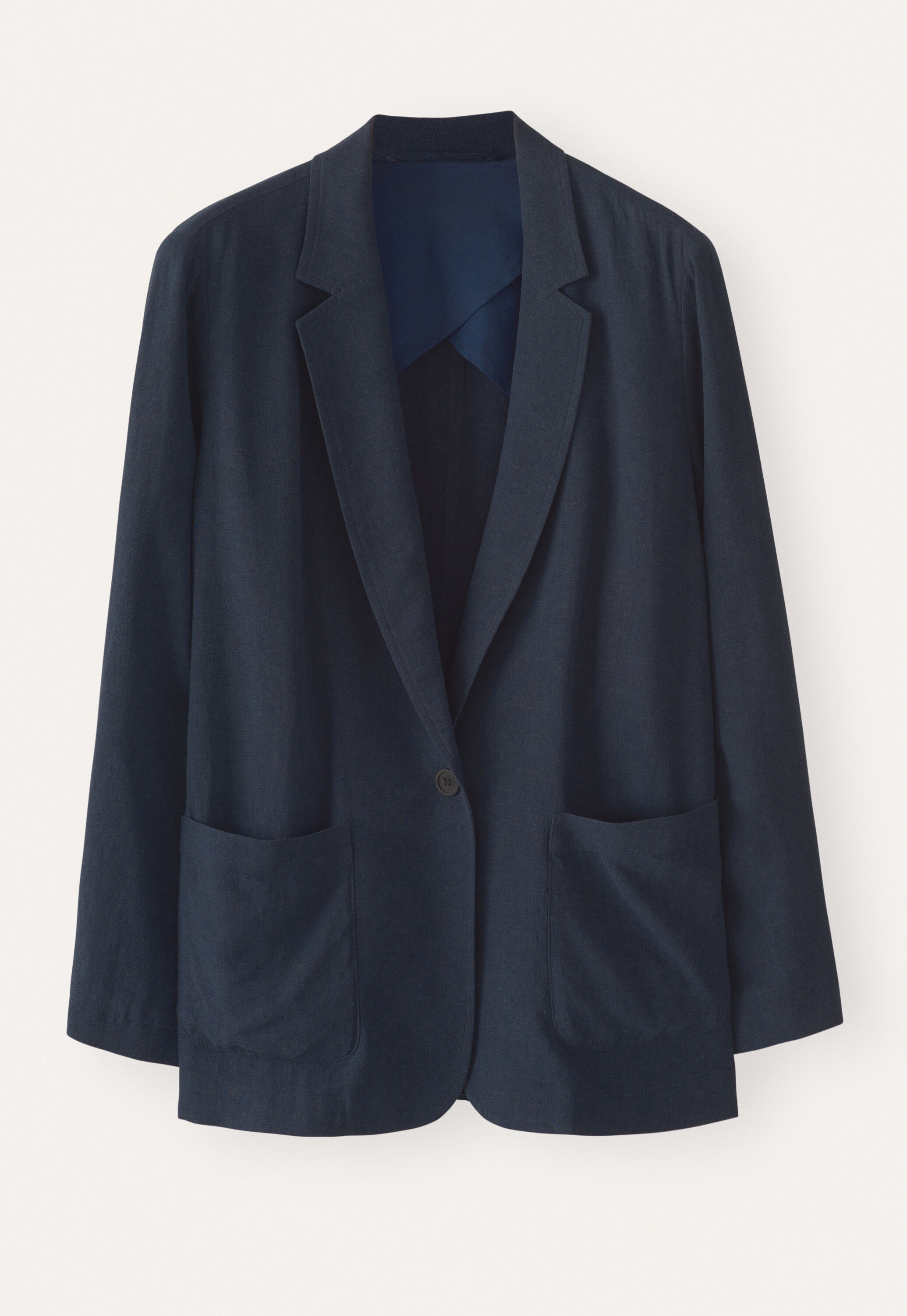 Blazer mit aufgesetzten Taschen
