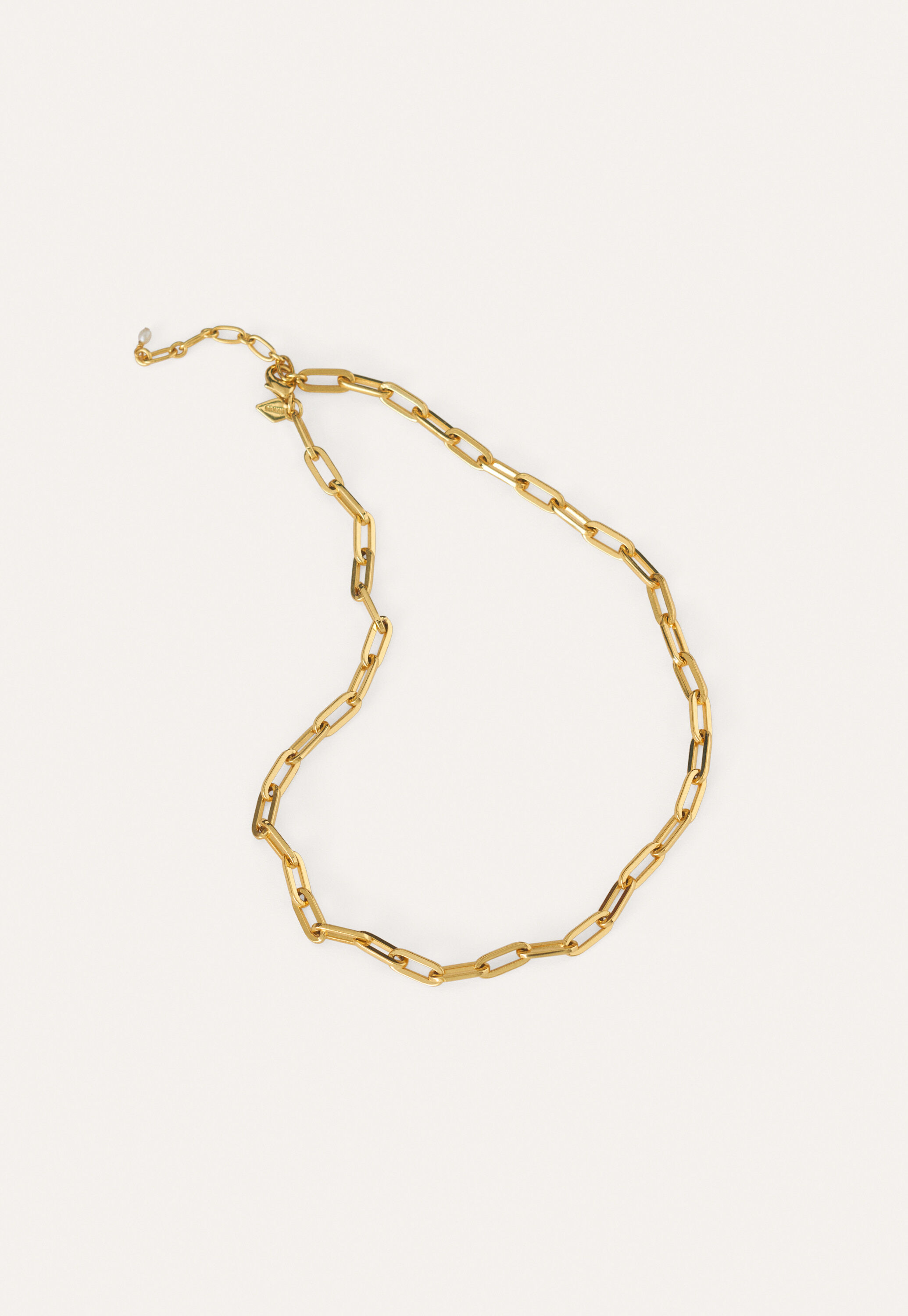 Goldene Gliederhalskette