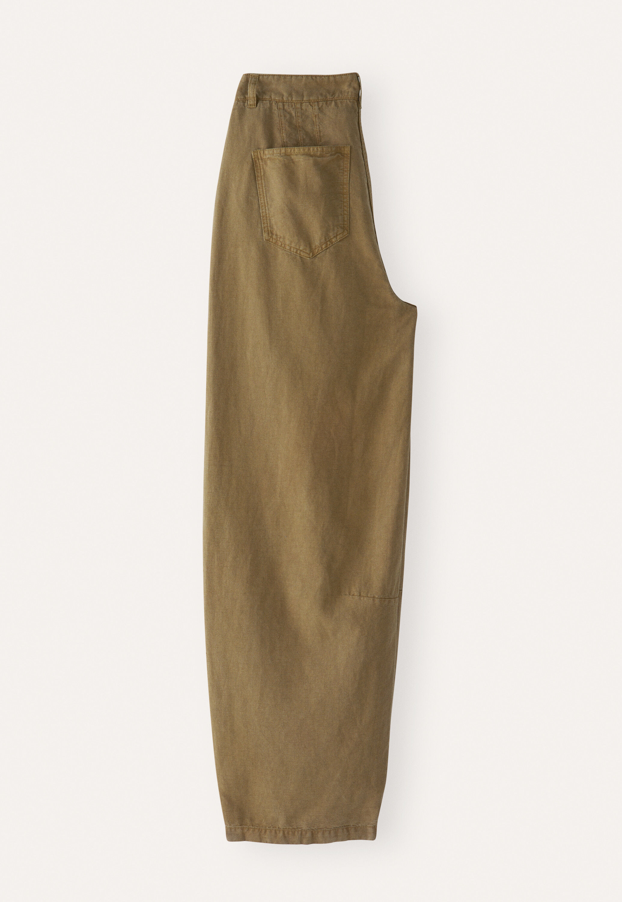Jeans mit geschwungenen N&auml;hten