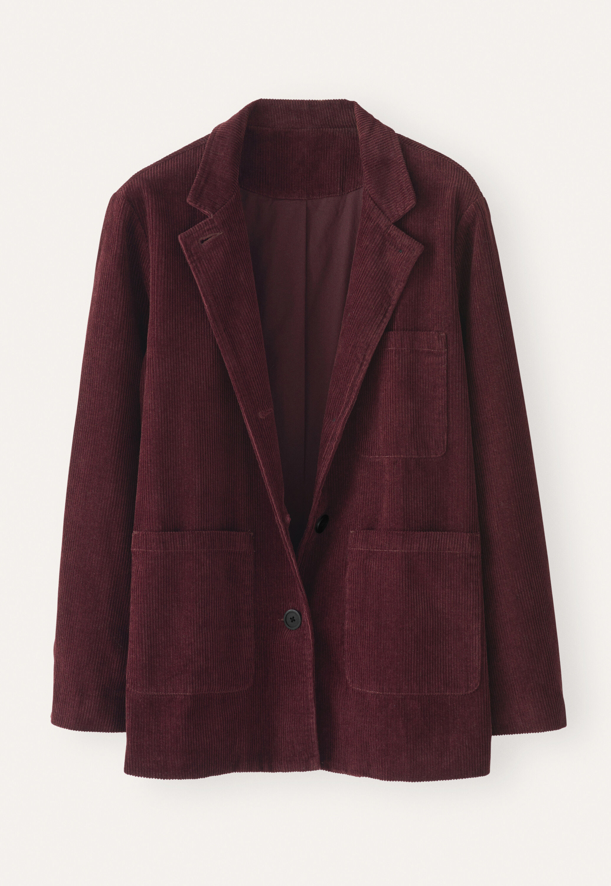 Jacke mit aufgesetzten Taschen