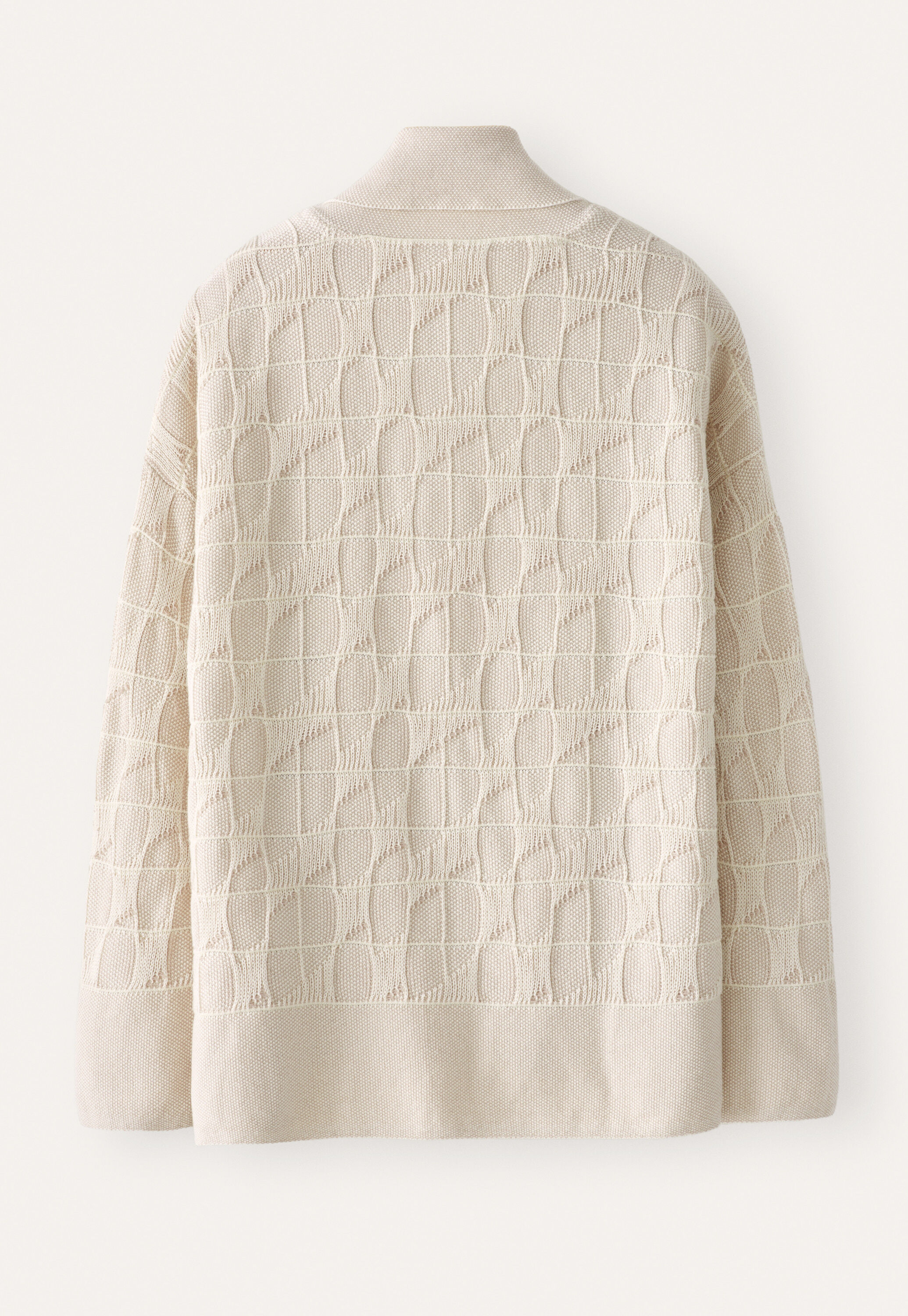Gemusterter Cardigan