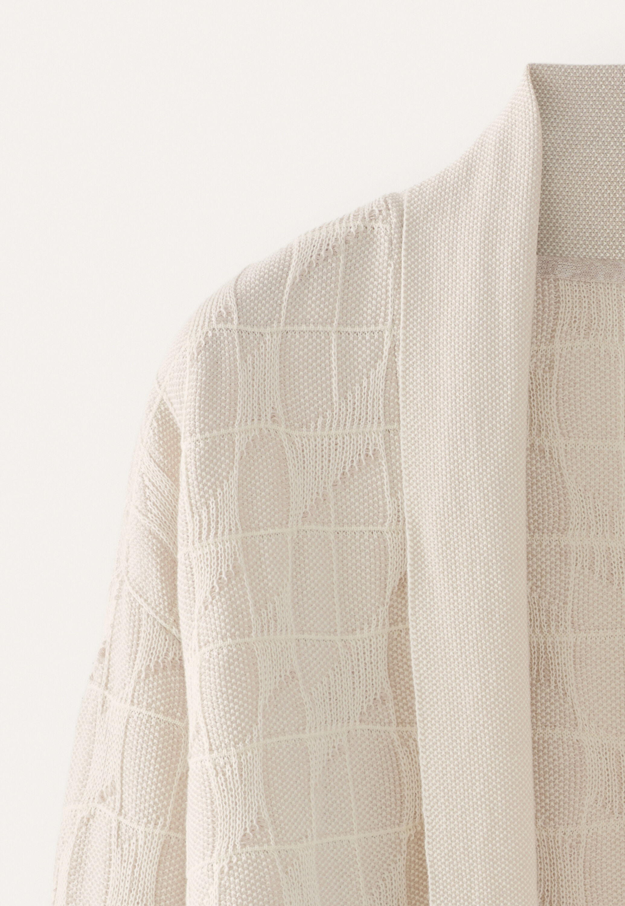 Gemusterter Cardigan
