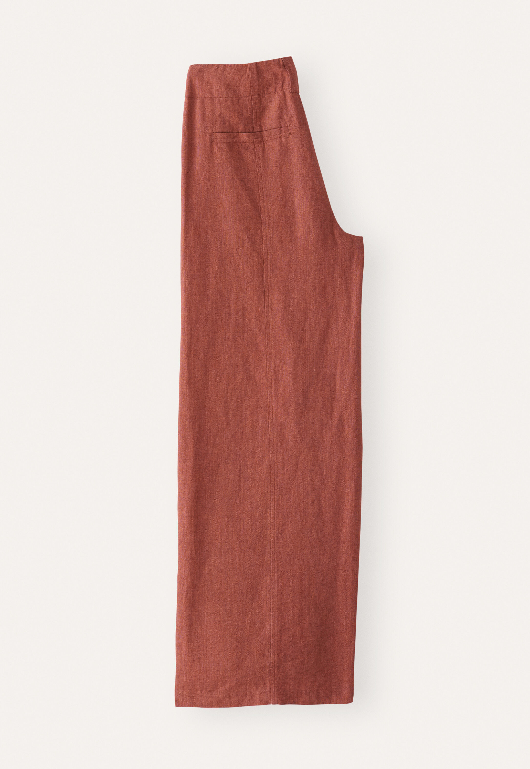 Hose mit Frontn&auml;hten