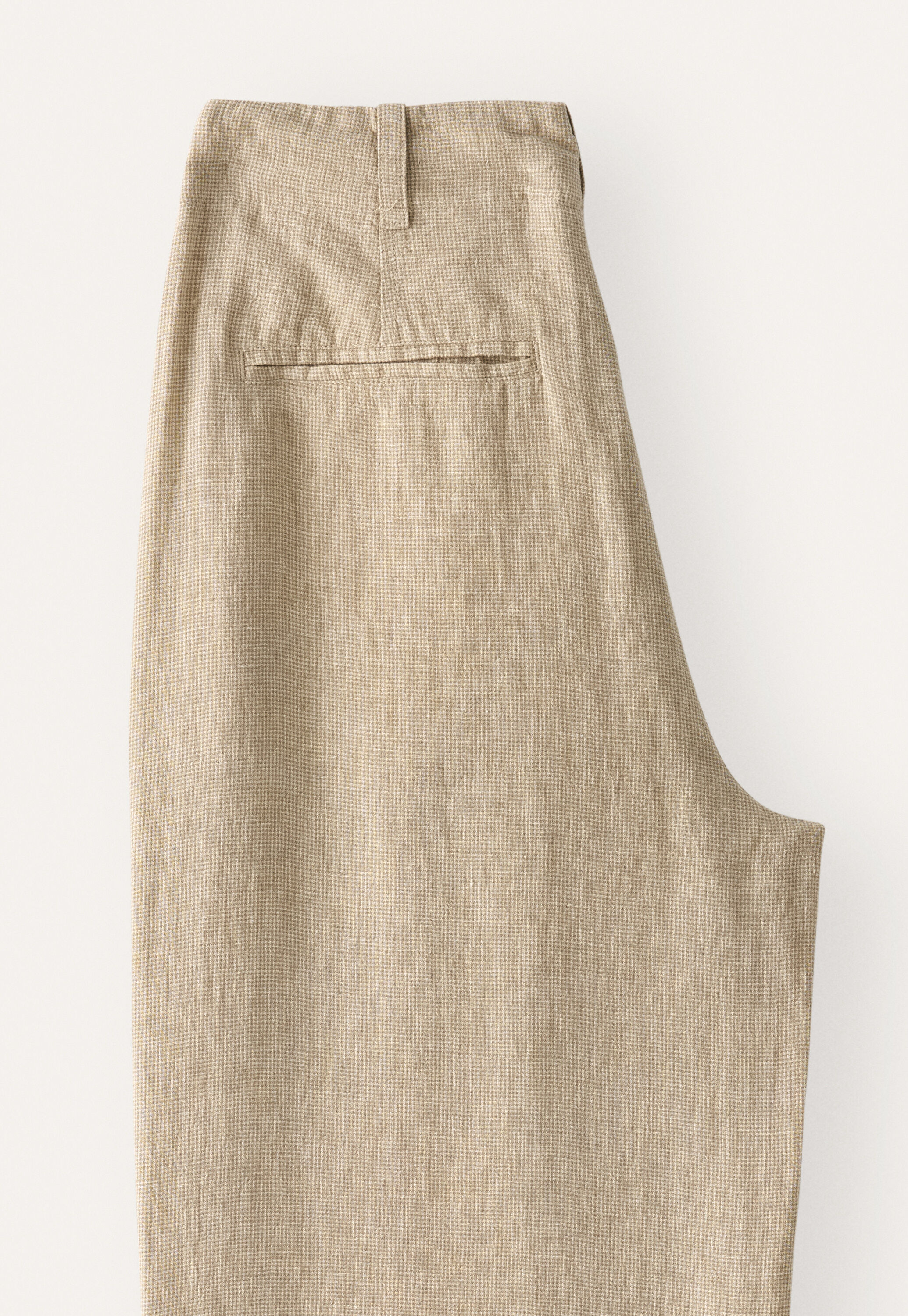 Hose mit Faltenfront