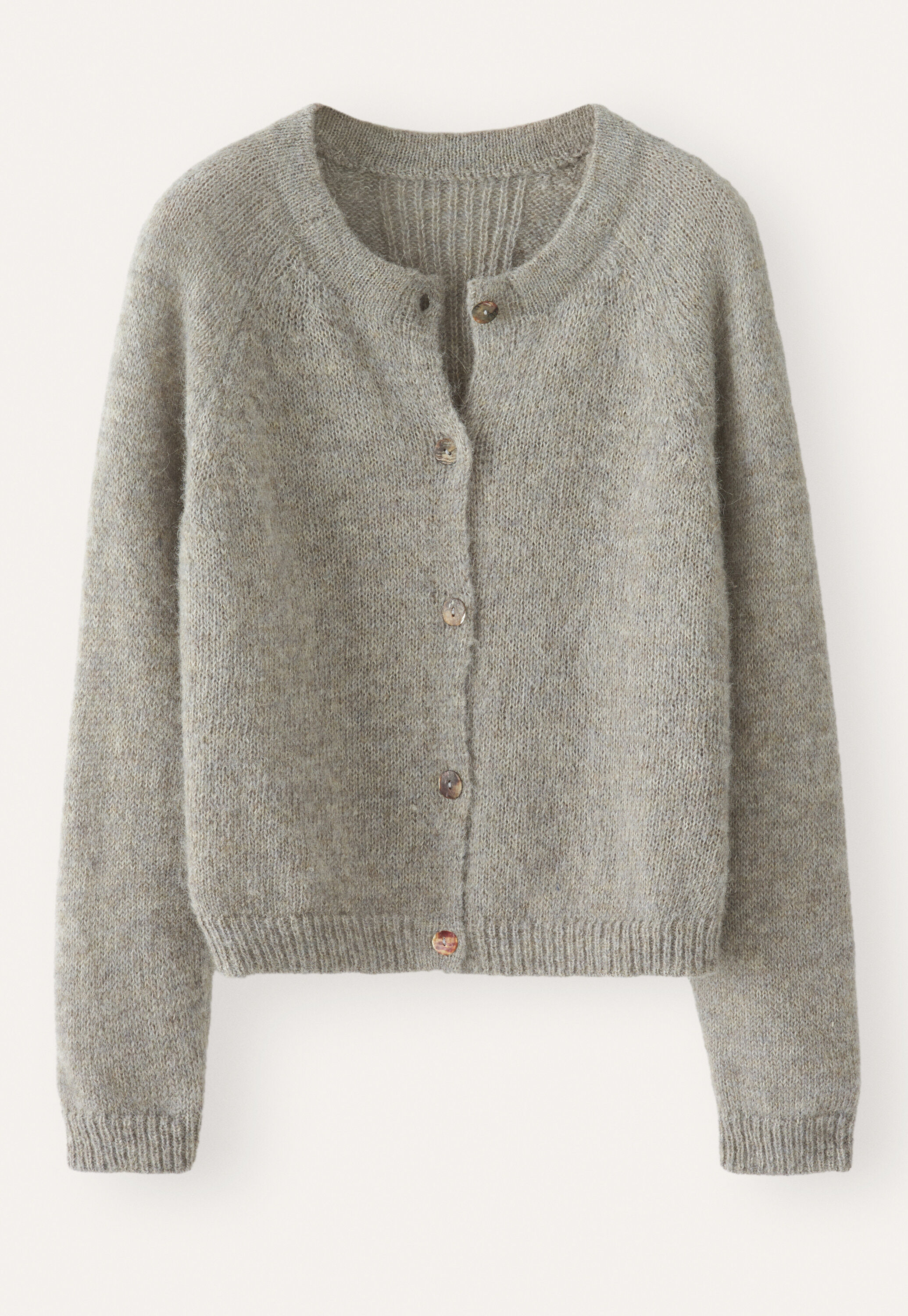 Cardigan mit Raglan&auml;rmeln
