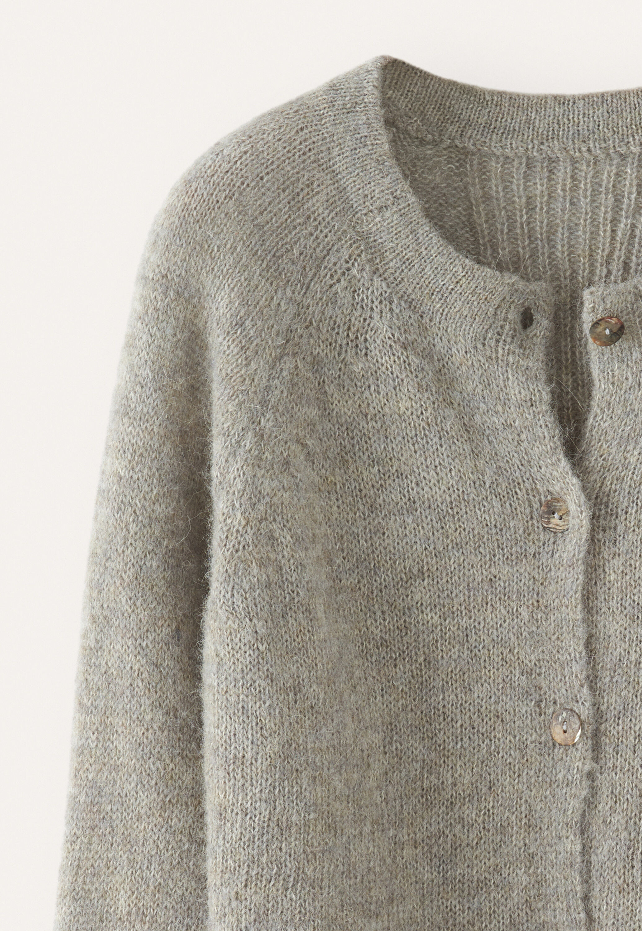 Cardigan mit Raglan&auml;rmeln