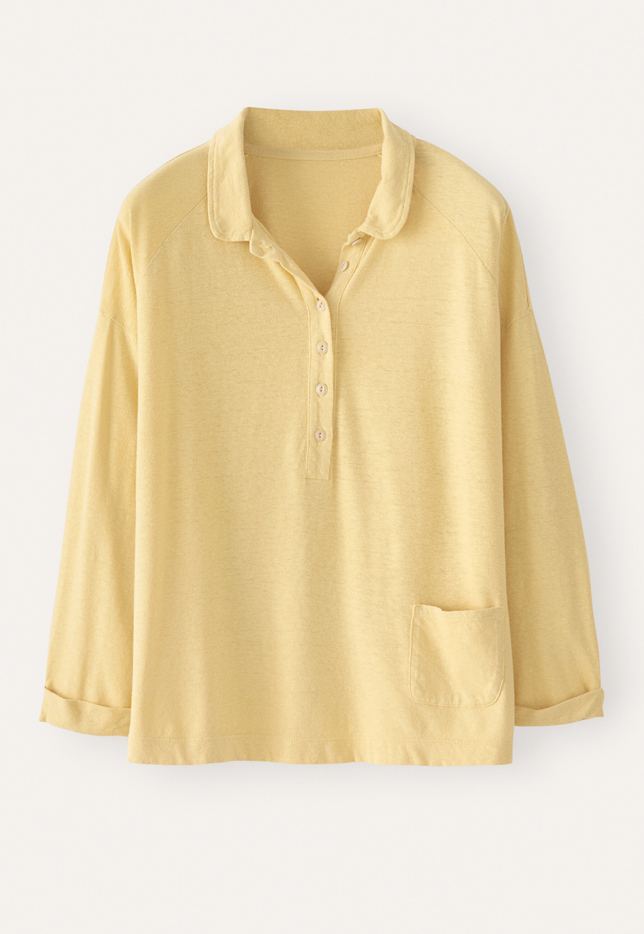 Jersey-Polo-Oberteil