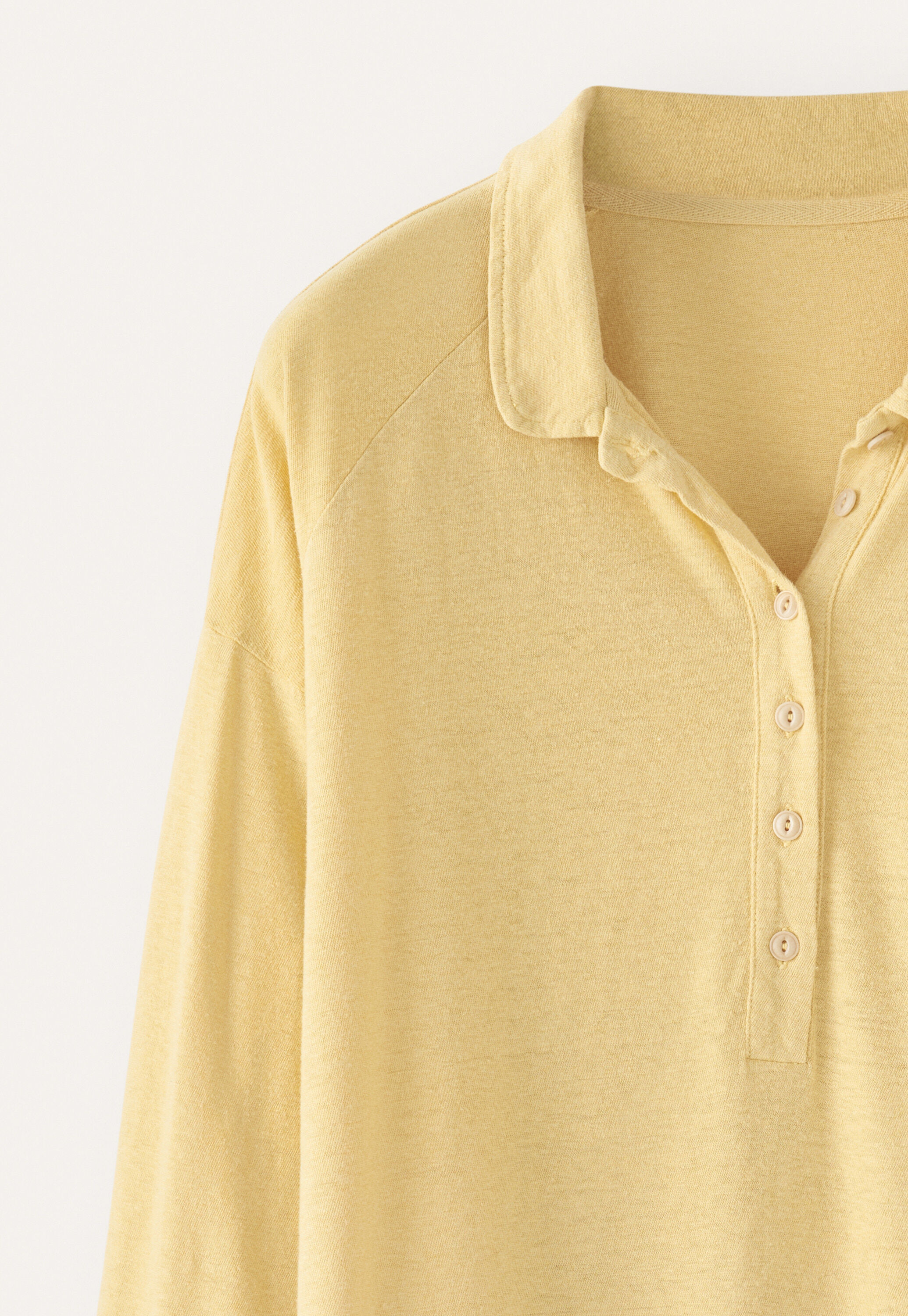Jersey-Polo-Oberteil