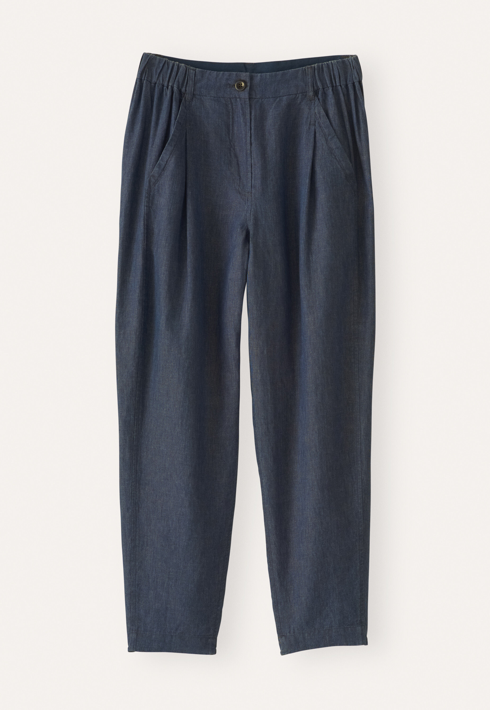 K&uuml;rzere, schmal zulaufende Hose