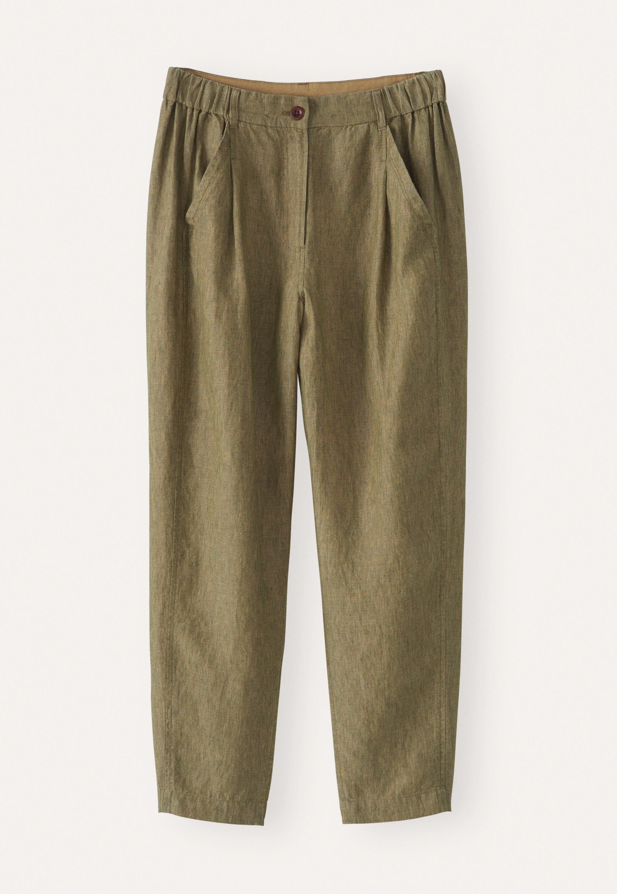 K&uuml;rzere, schmal zulaufende Hose