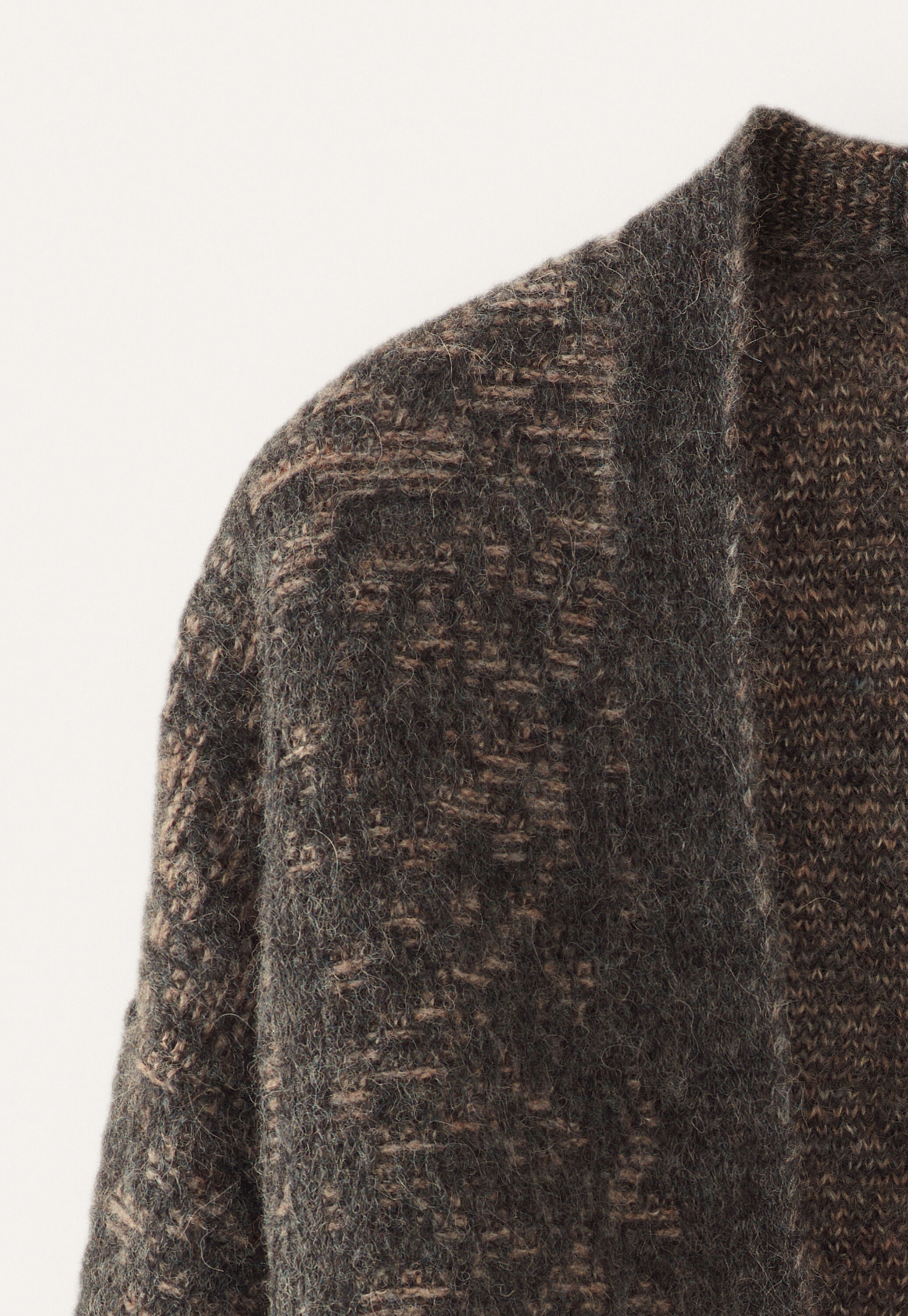 Kimono-Cardigan im Spitzenmuster