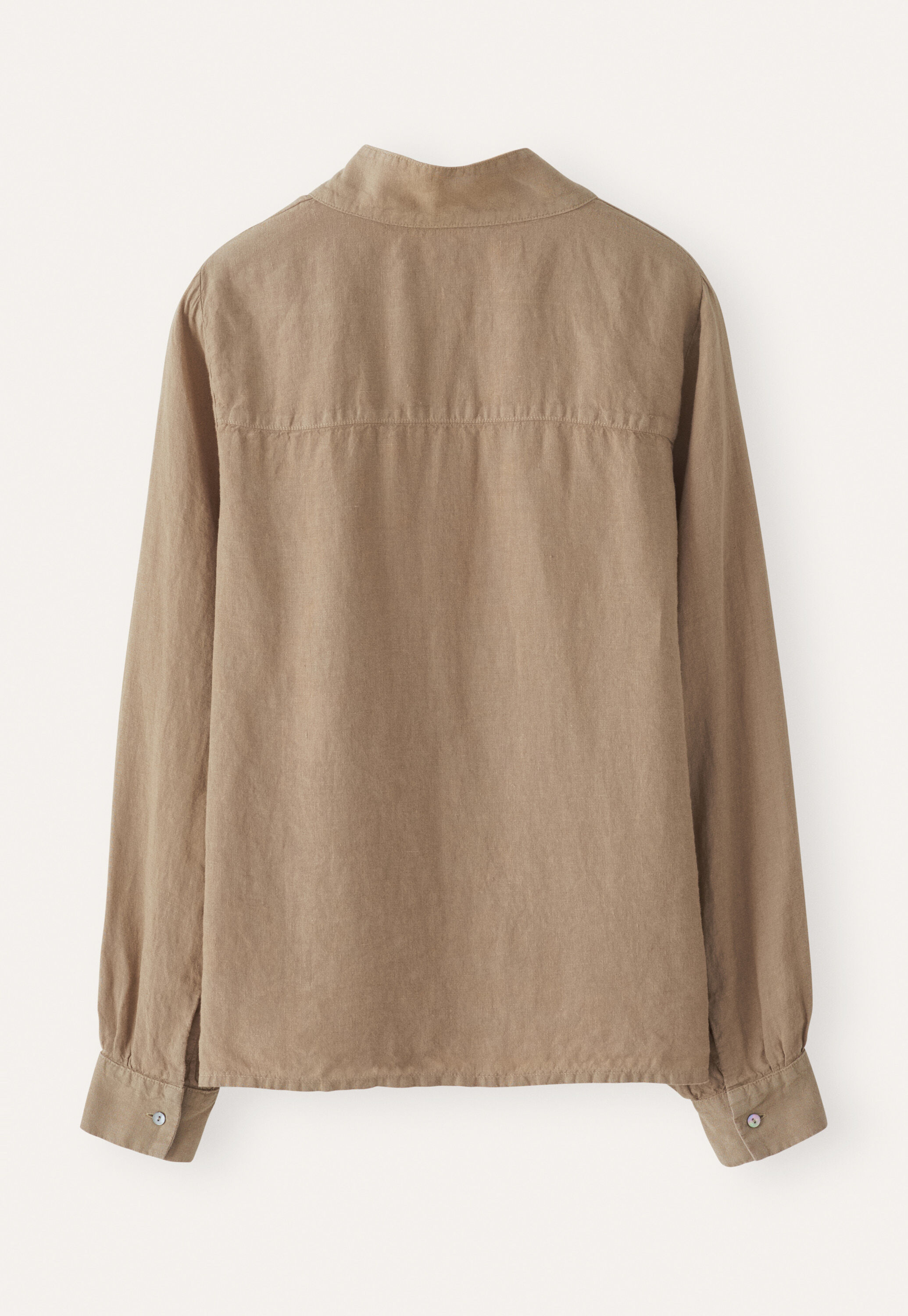 Bluse mit Trichterkragen