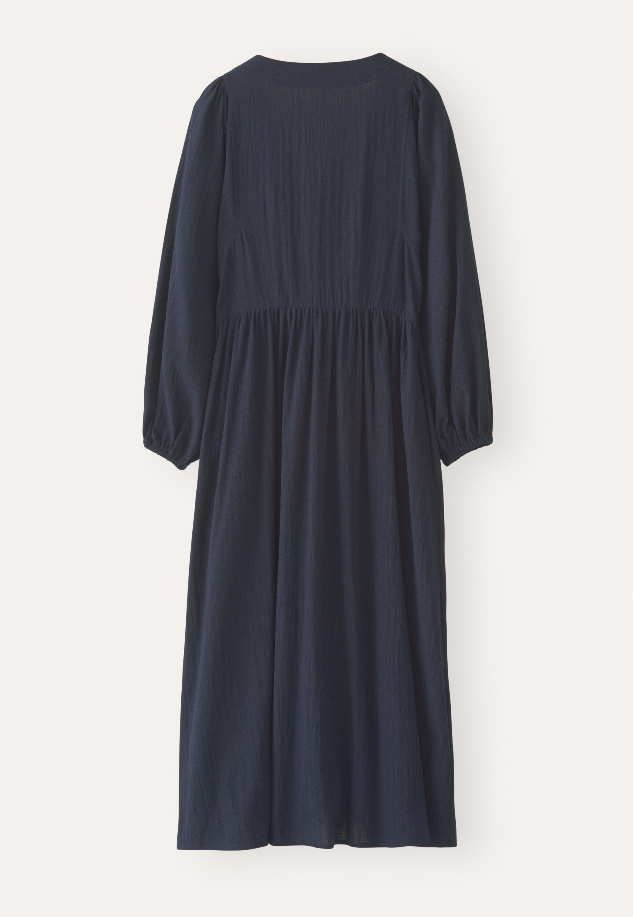 Kleid mit gerafften &Auml;rmeln