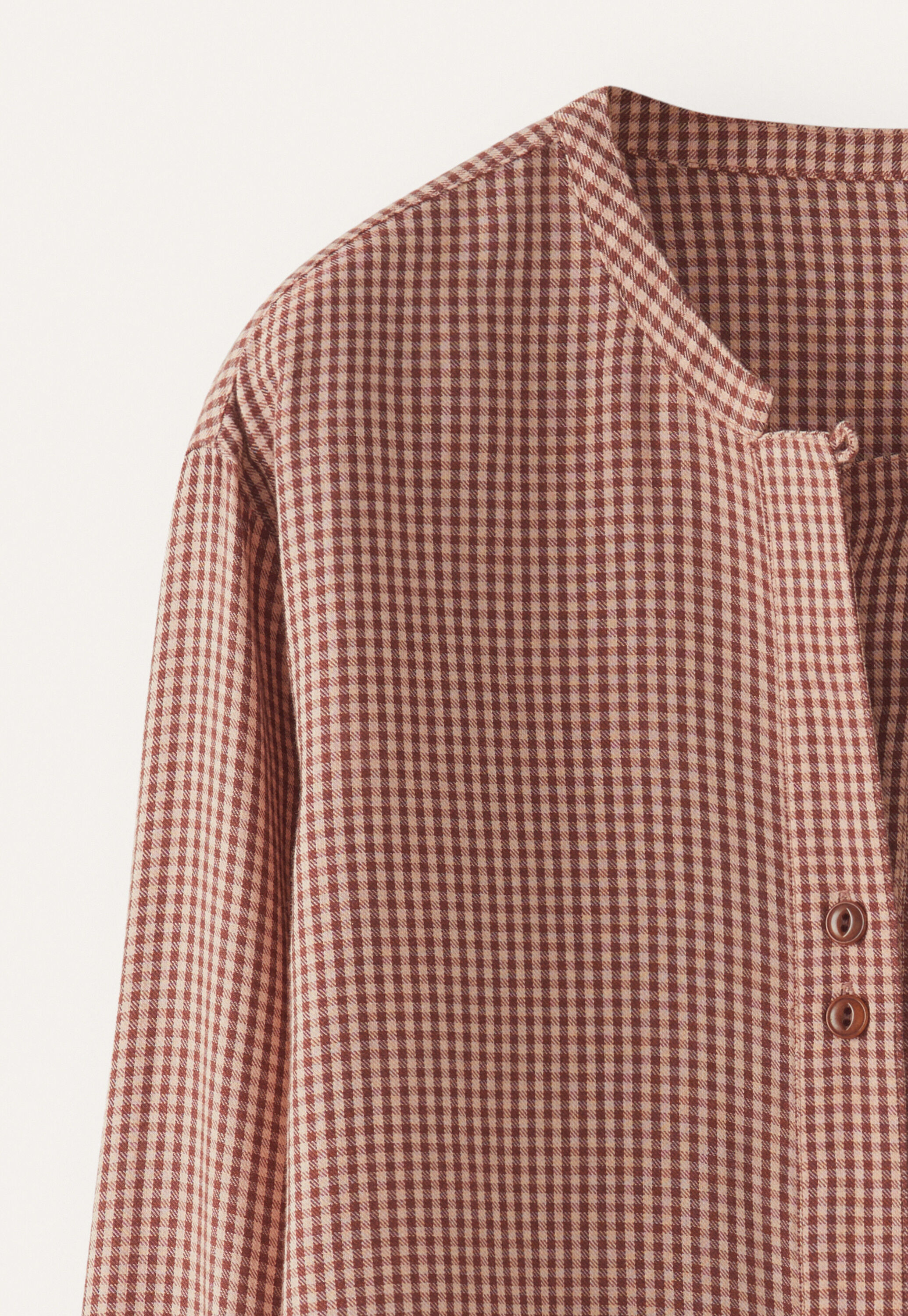 Vichy-Karo-Bluse