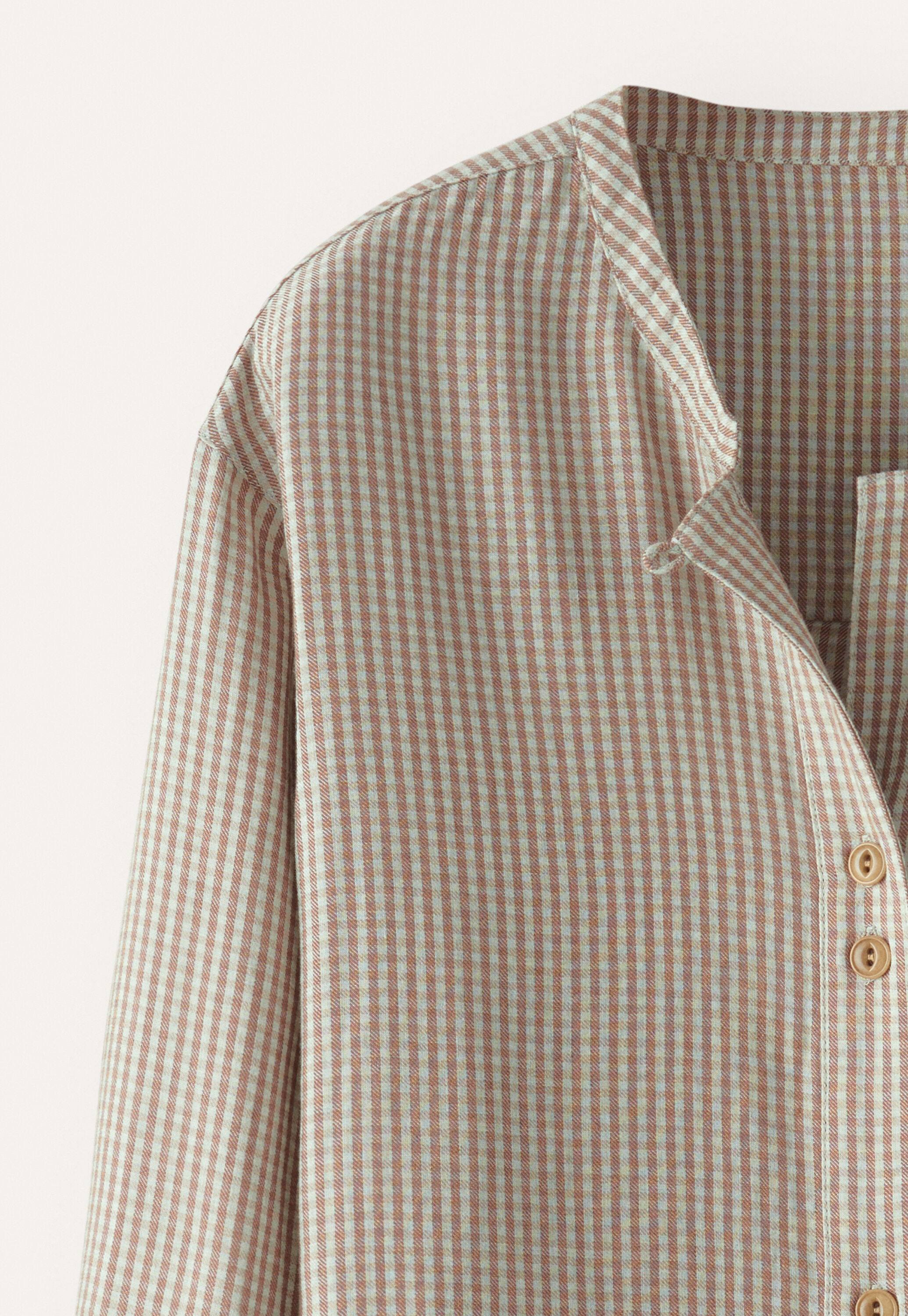 Vichy-Karo-Bluse
