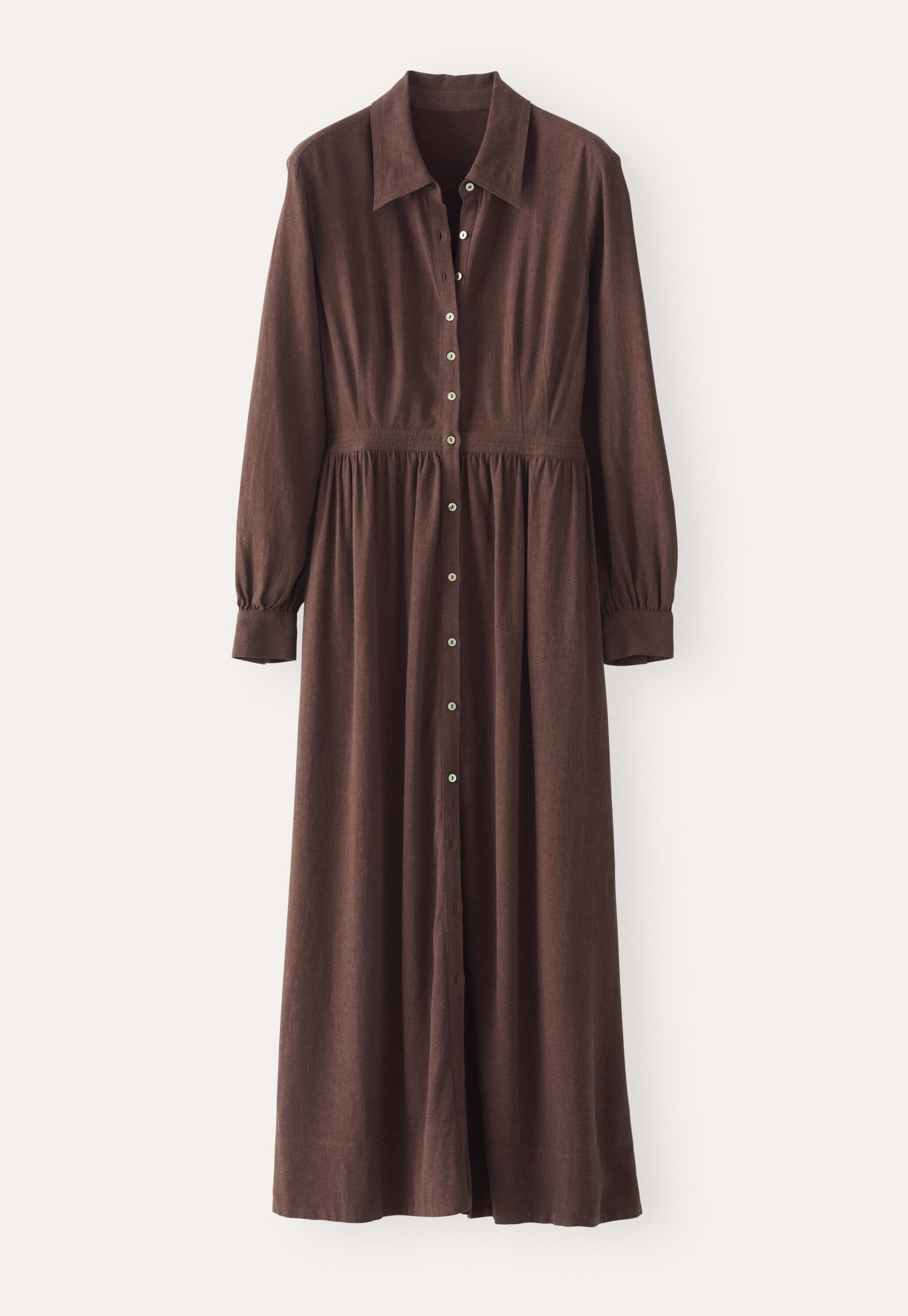 Langes Hemdkleid