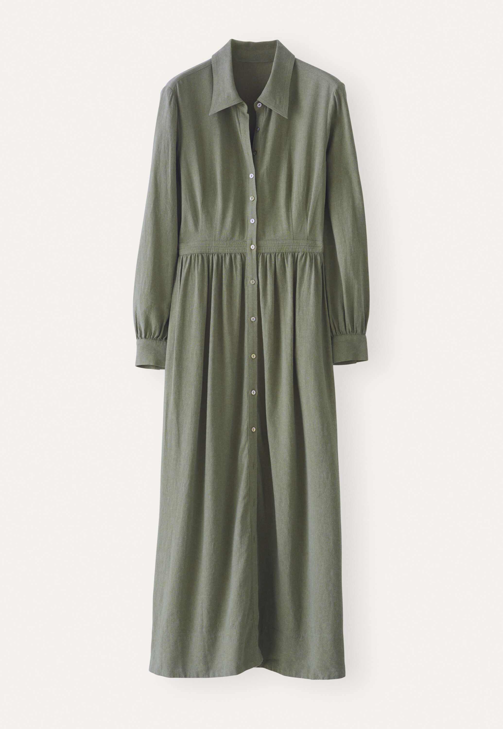Langes Hemdkleid