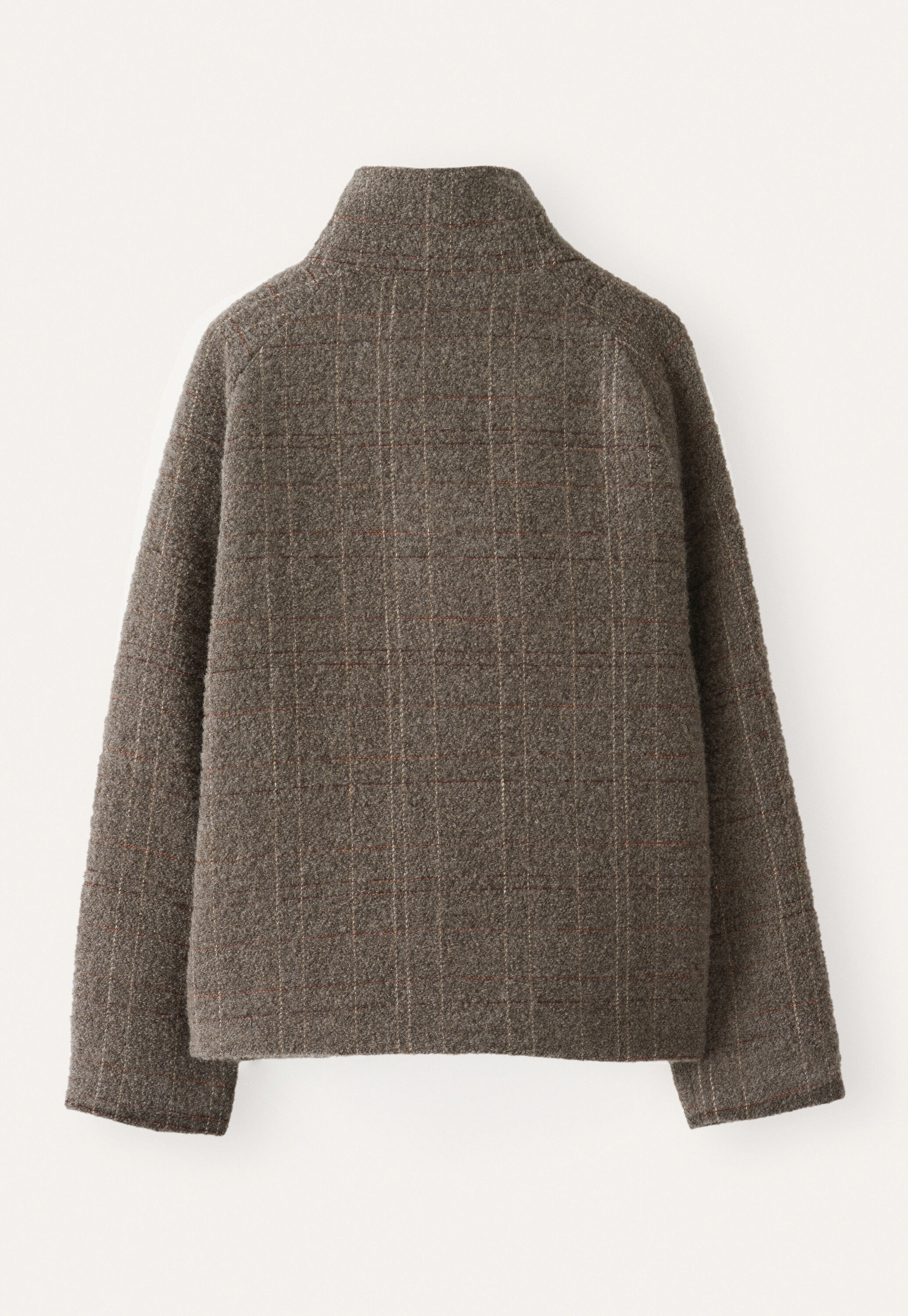 Karierte Jacke