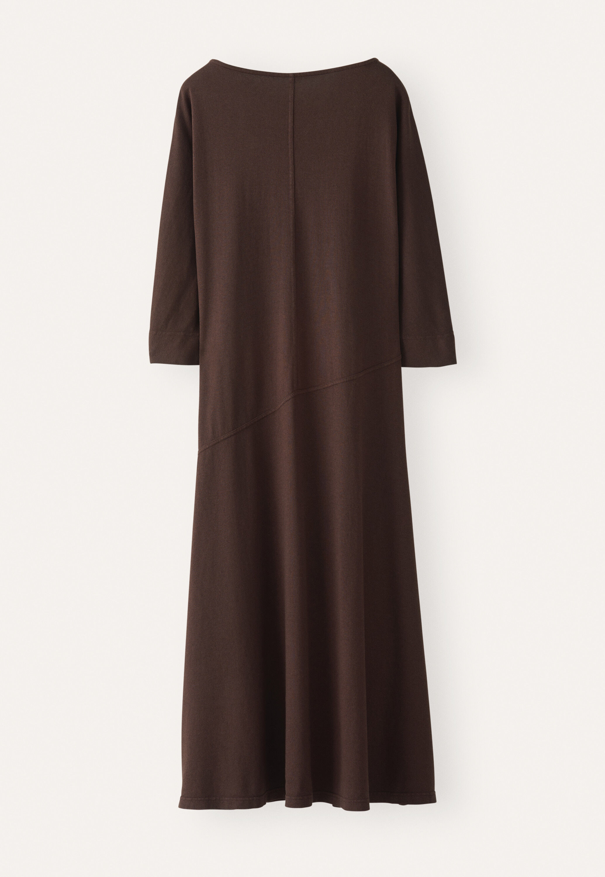 Im Schr&auml;gschnitt gearbeitetes Jersey-Kleid