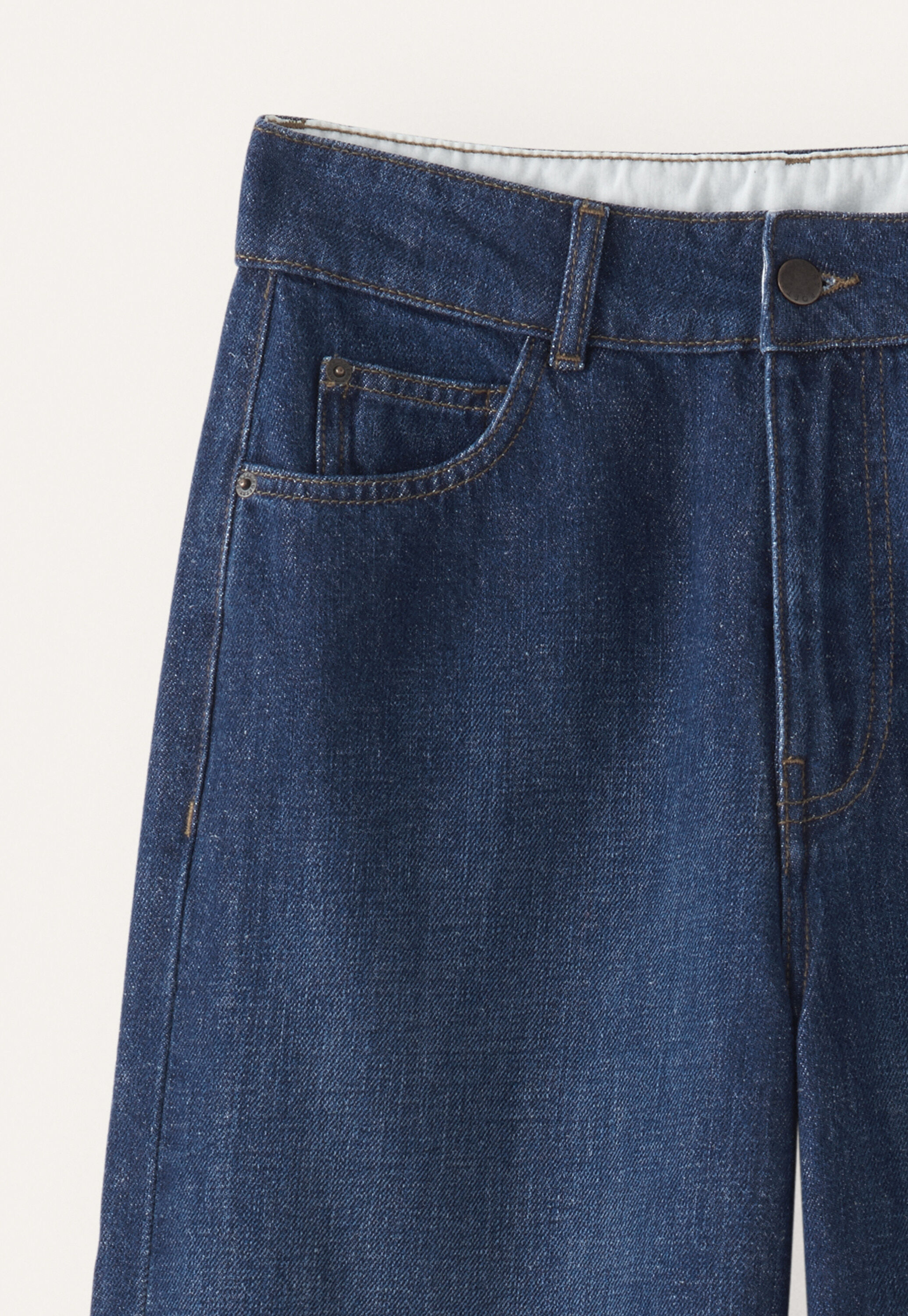 Jeans mit geradem Bein