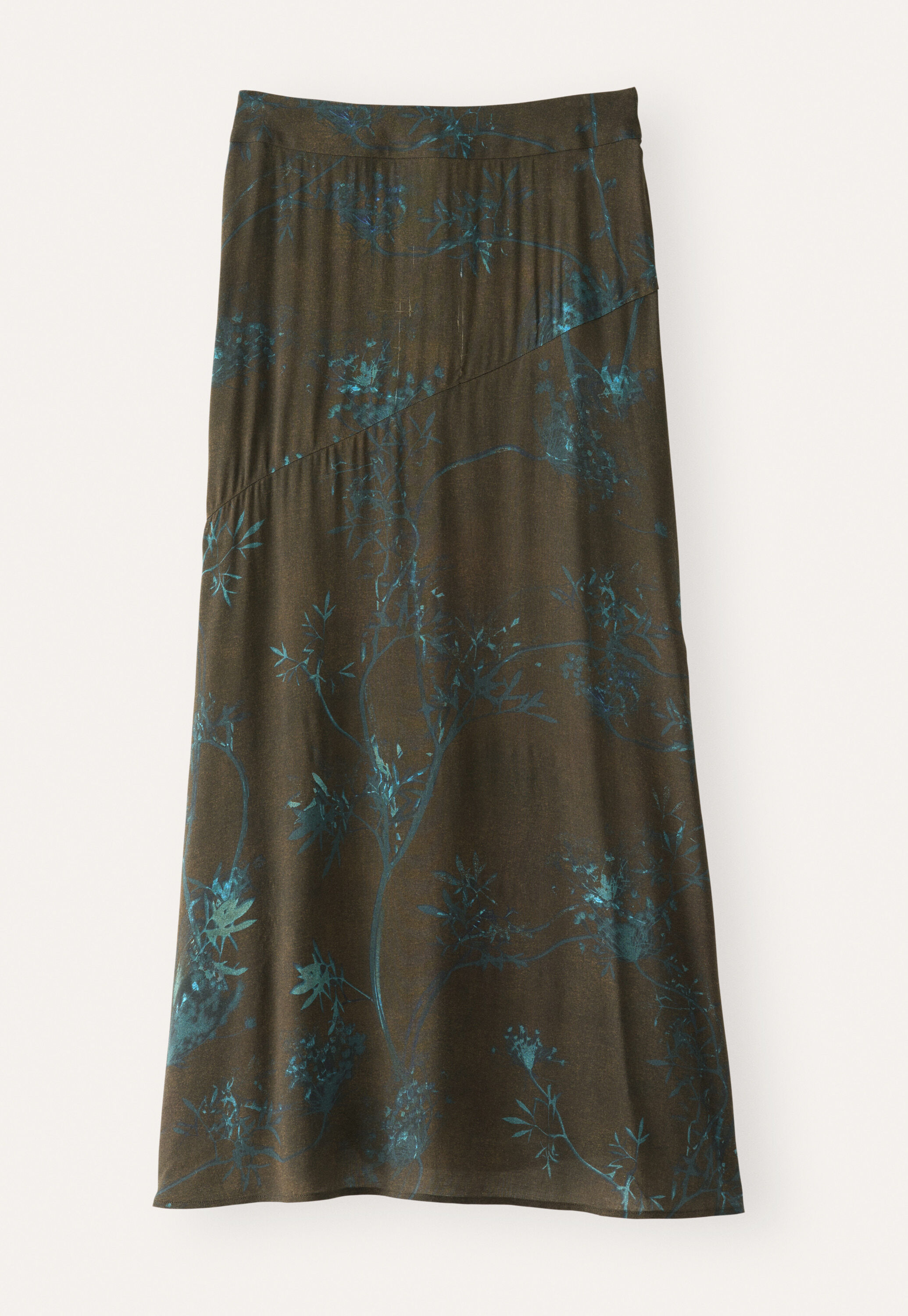 Langer Rock mit Print