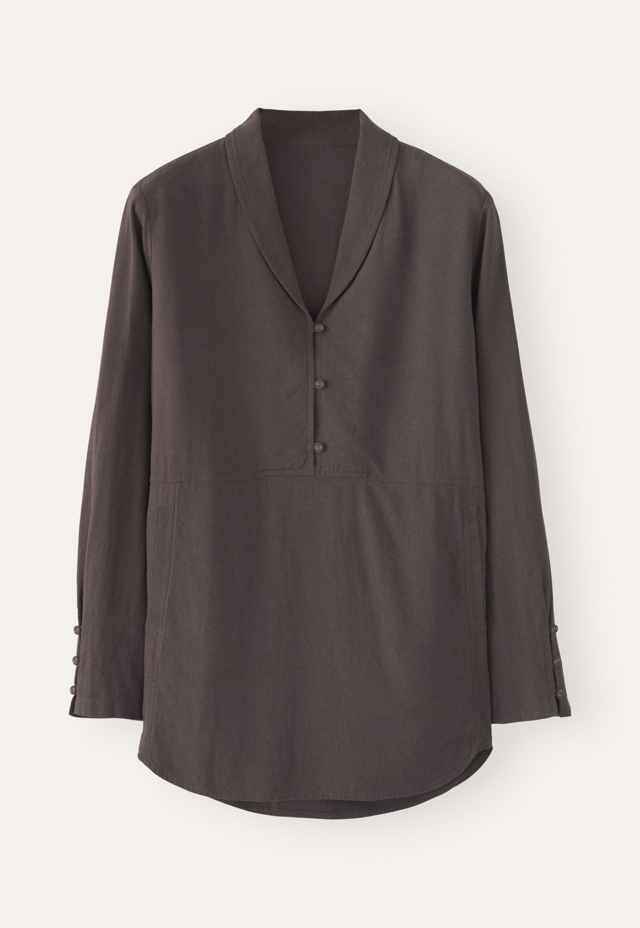 Bluse mit Schalkragen