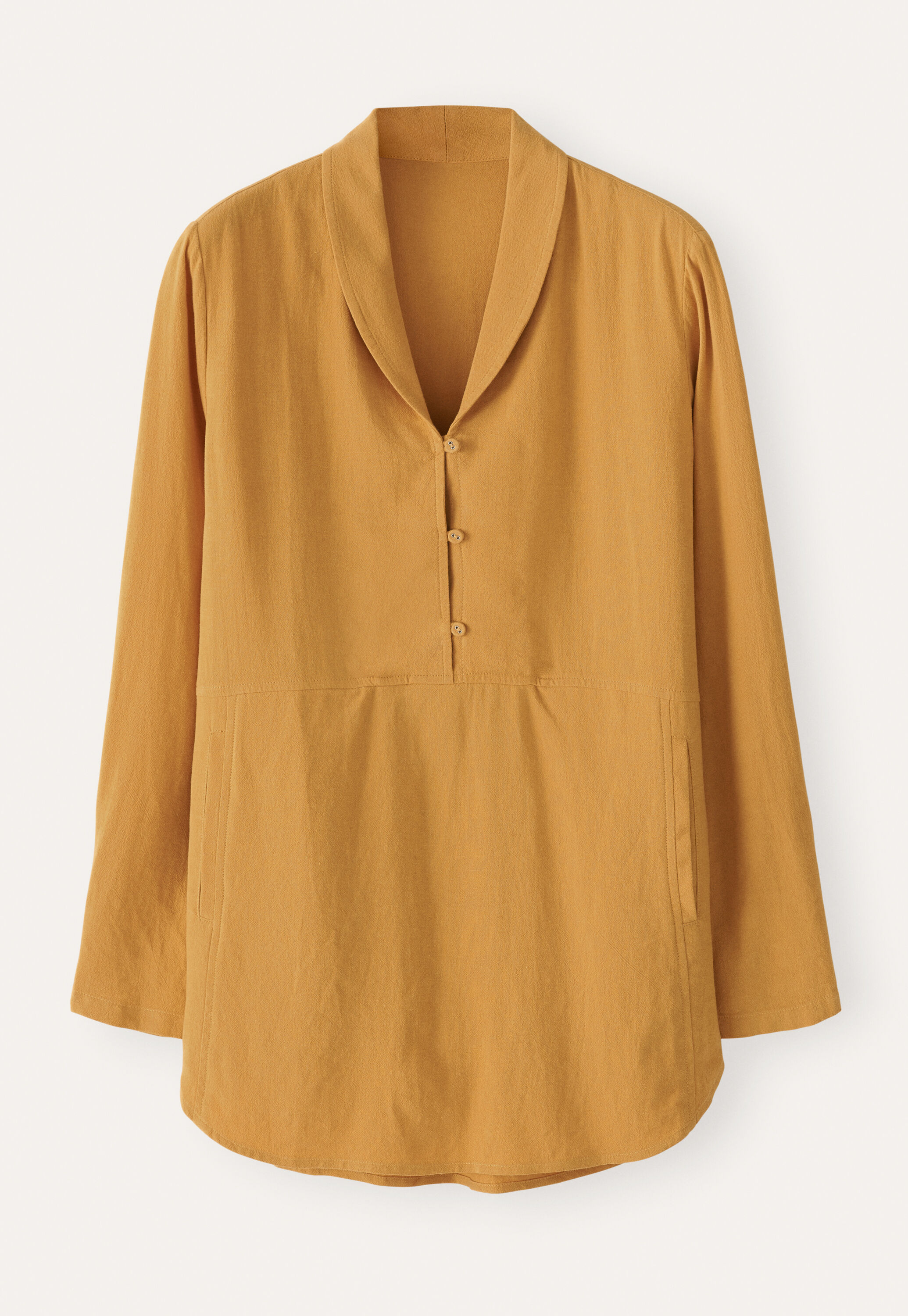 Bluse mit Schalkragen