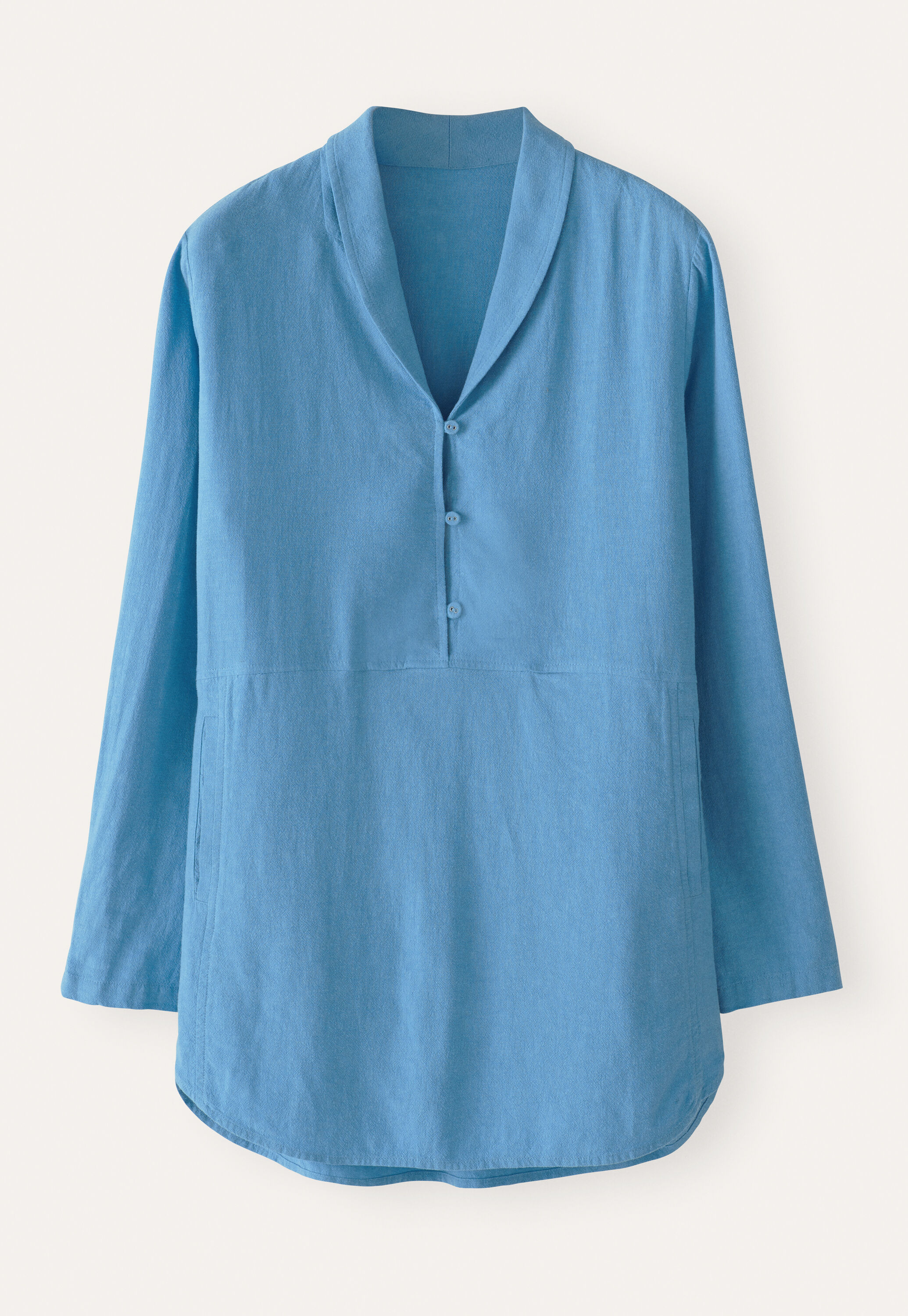 Bluse mit Schalkragen