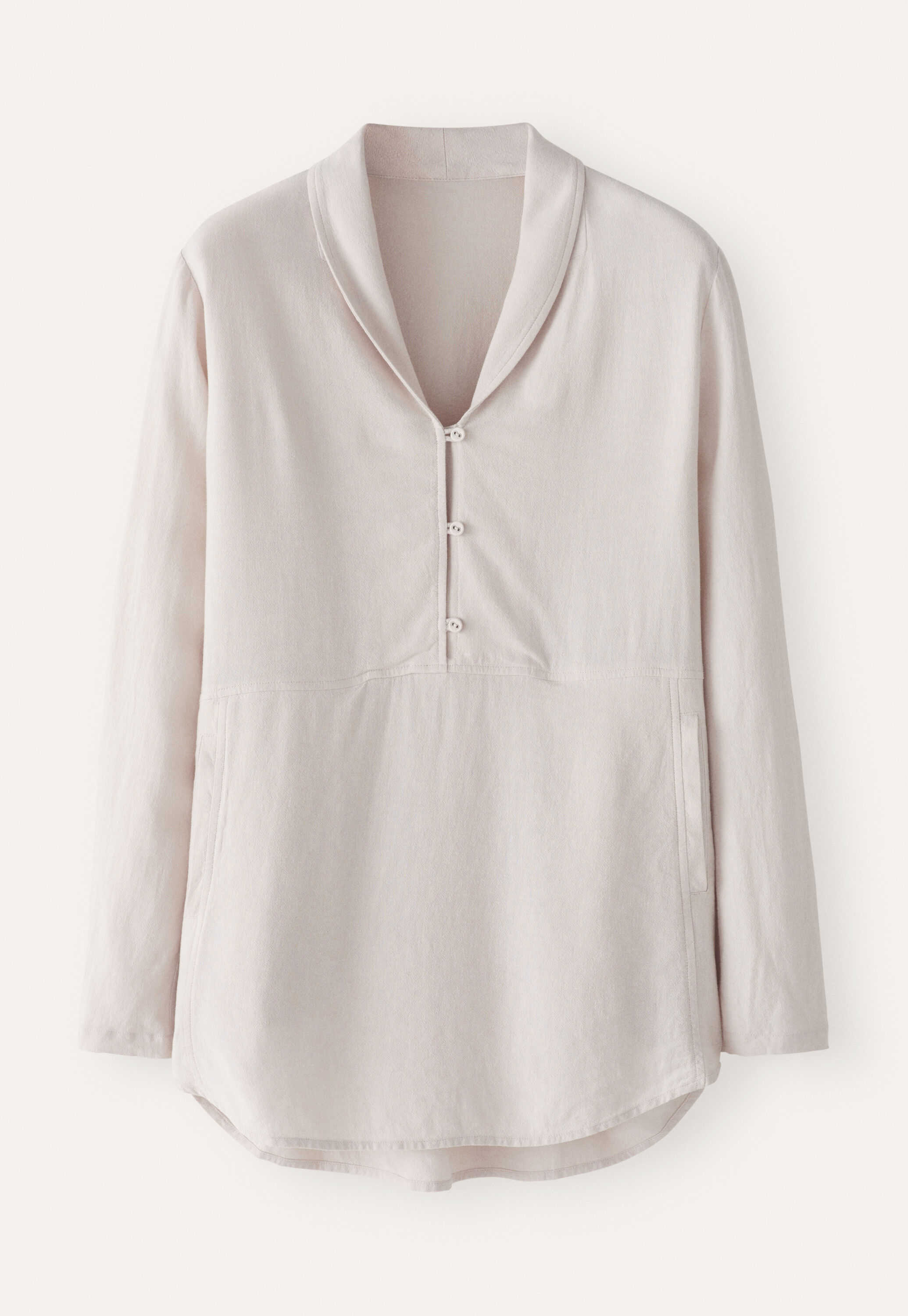 Bluse mit Schalkragen