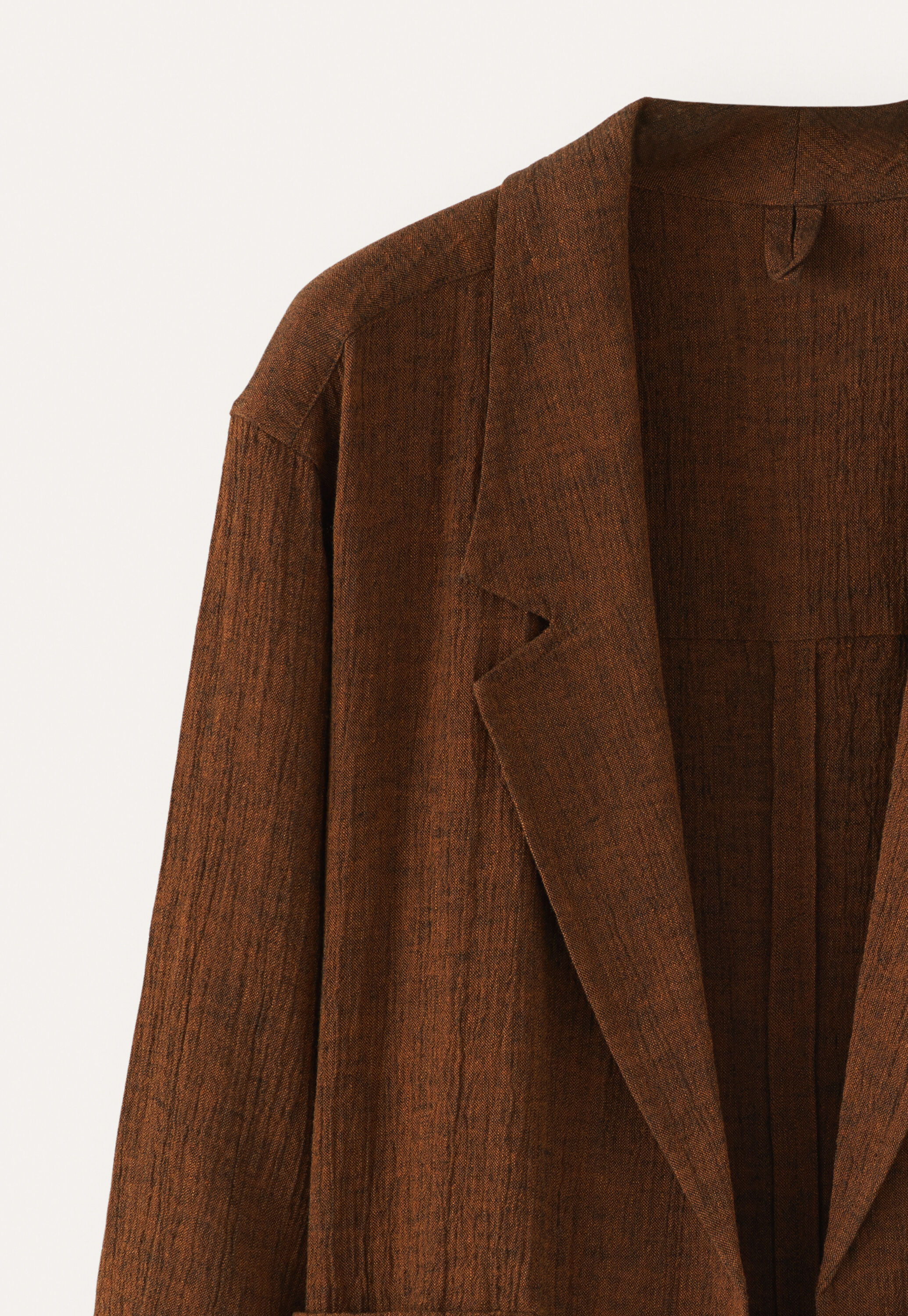 Verschlusslose Jacke