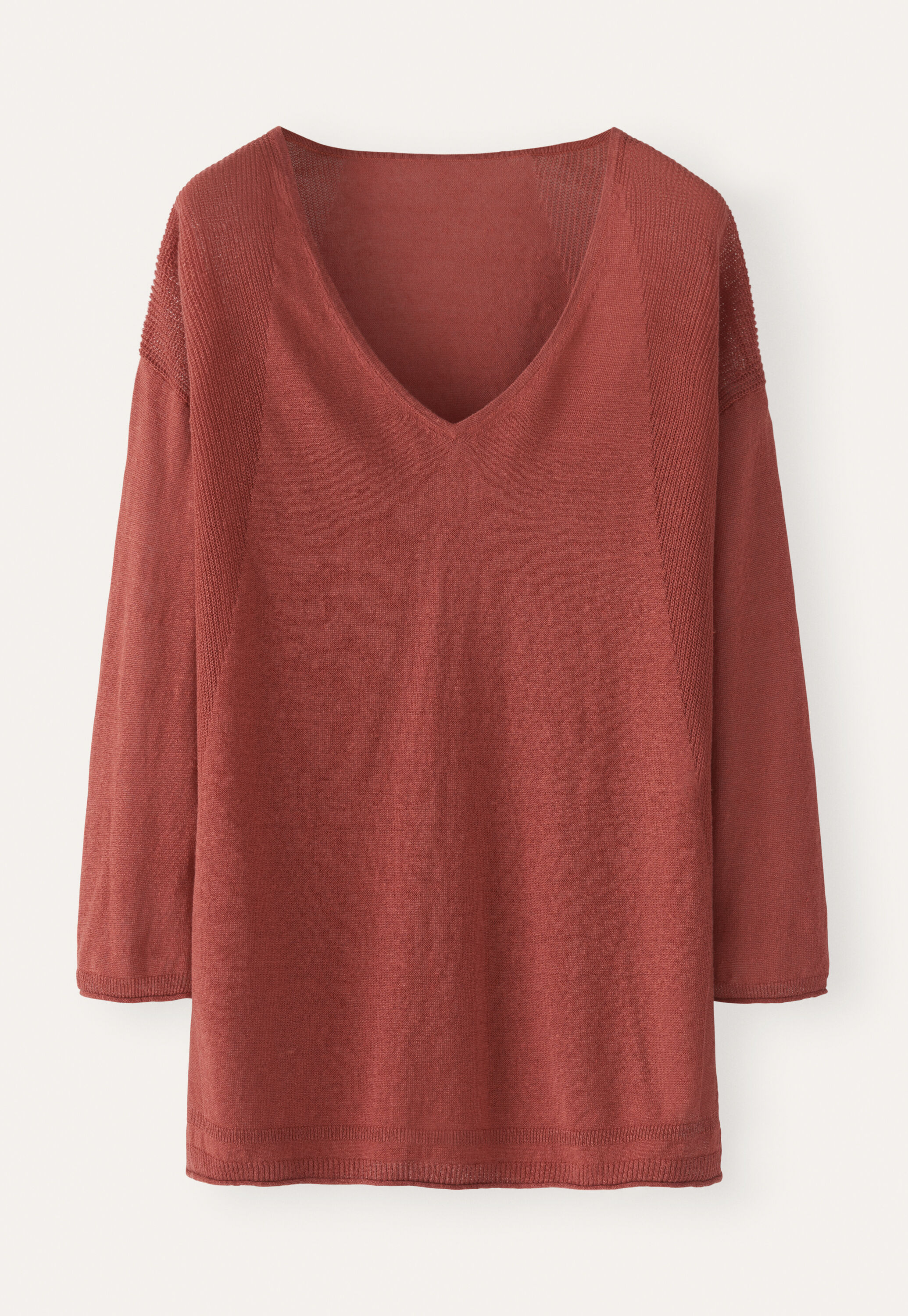 Pullover mit V-Ausschnitt