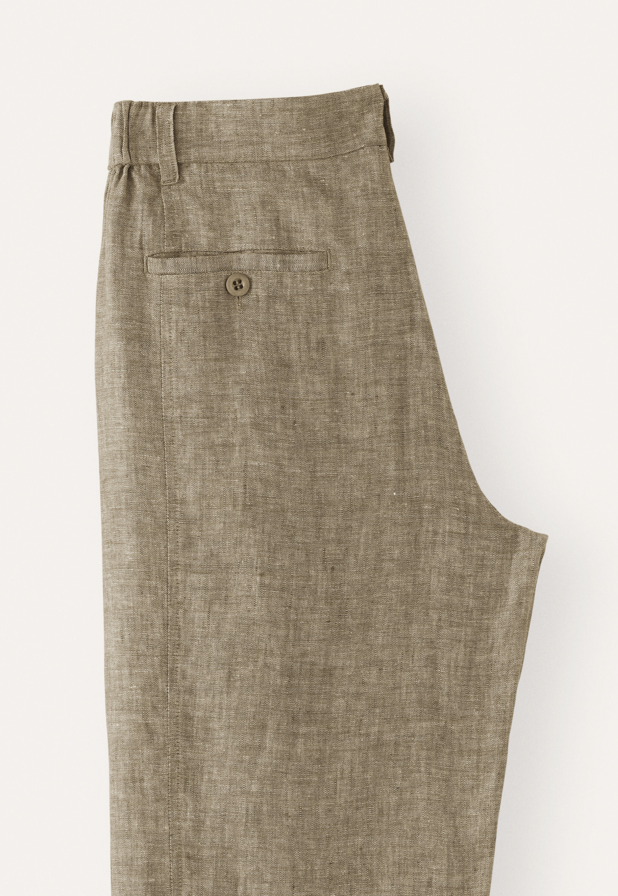 K&uuml;rzere, schmal zulaufende Hose