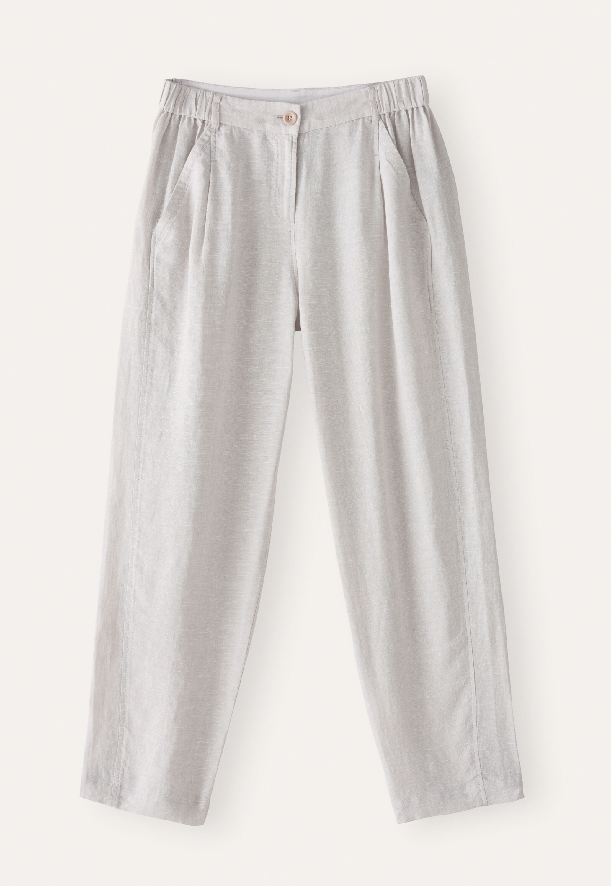 K&uuml;rzere, schmal zulaufende Hose