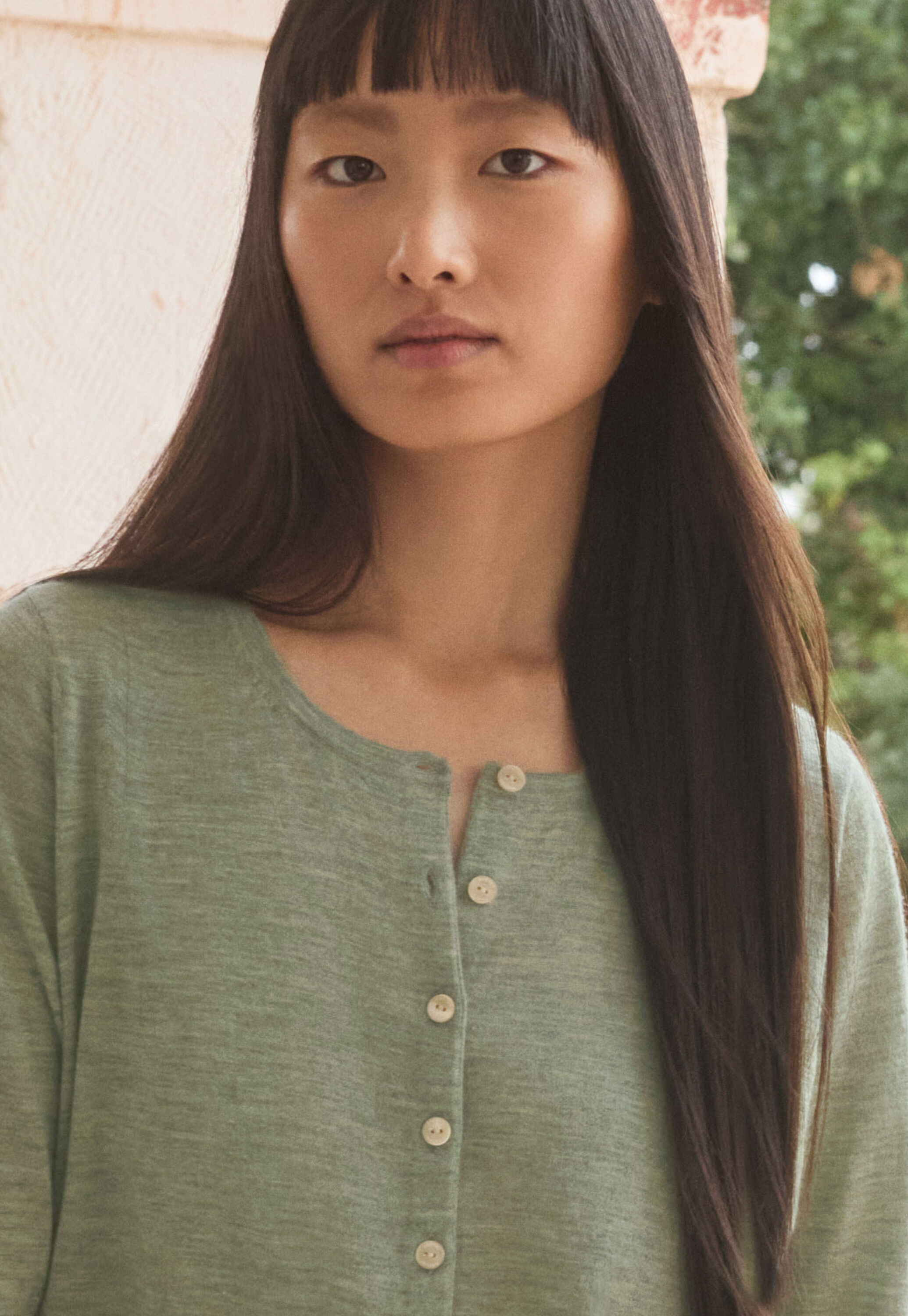 Durchgekn&ouml;pfter Pullover