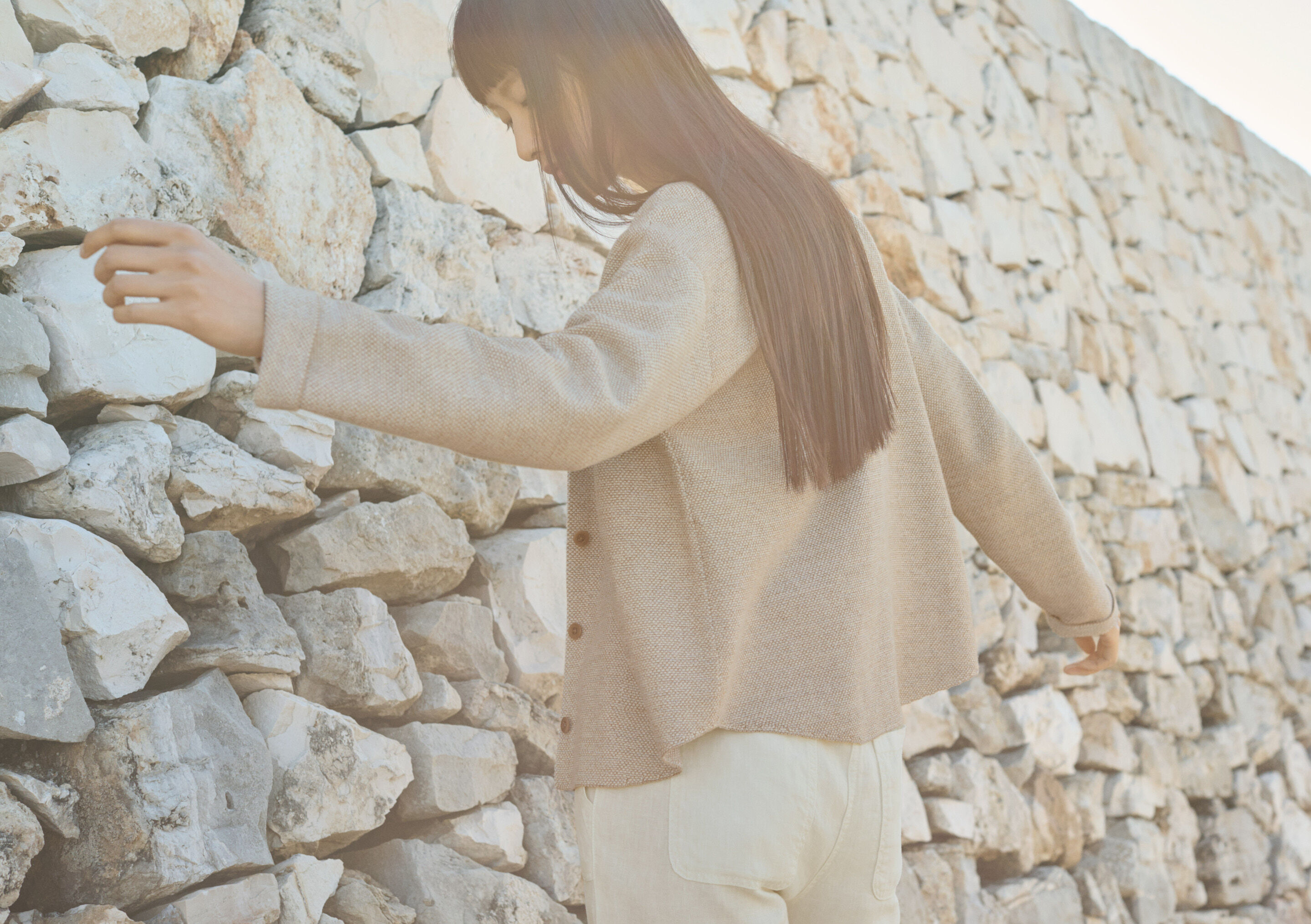 Cardigan mit Kragen