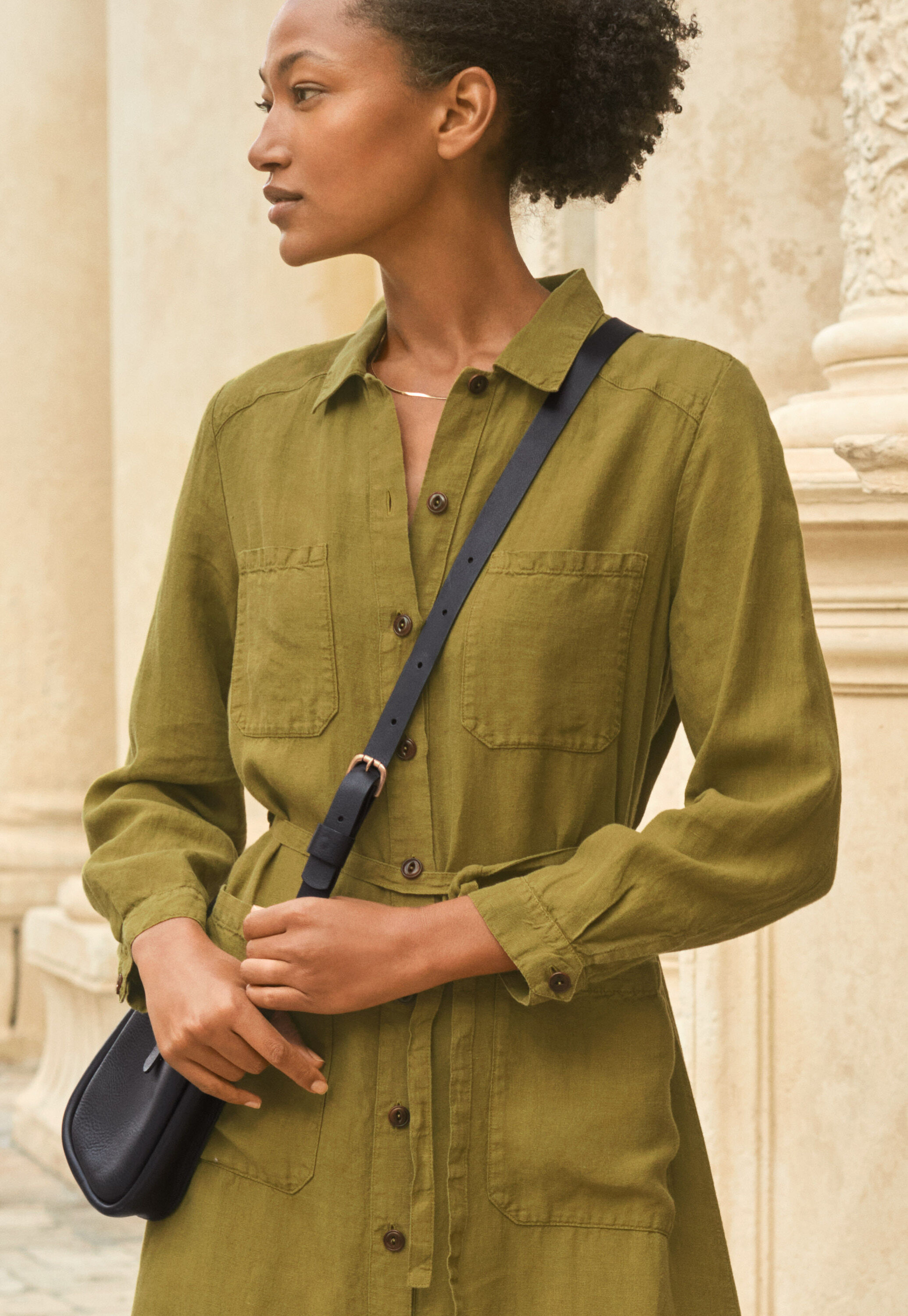 Kleid mit Taschen