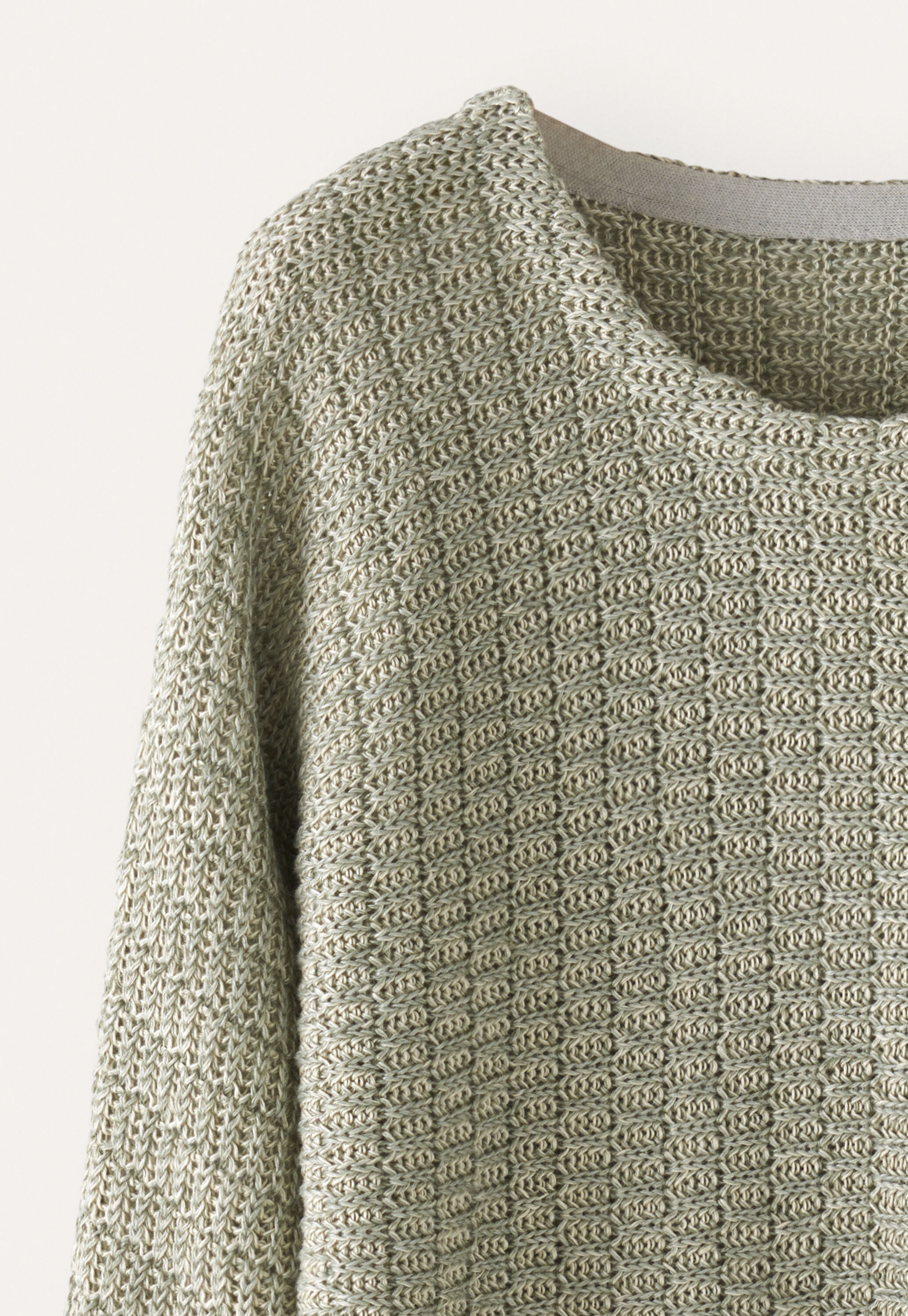 Gerippter Pullover