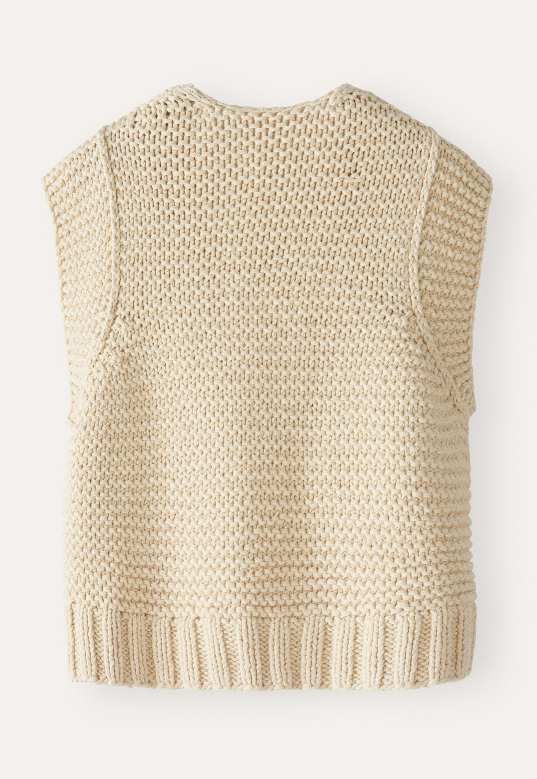Handgestrickte Weste