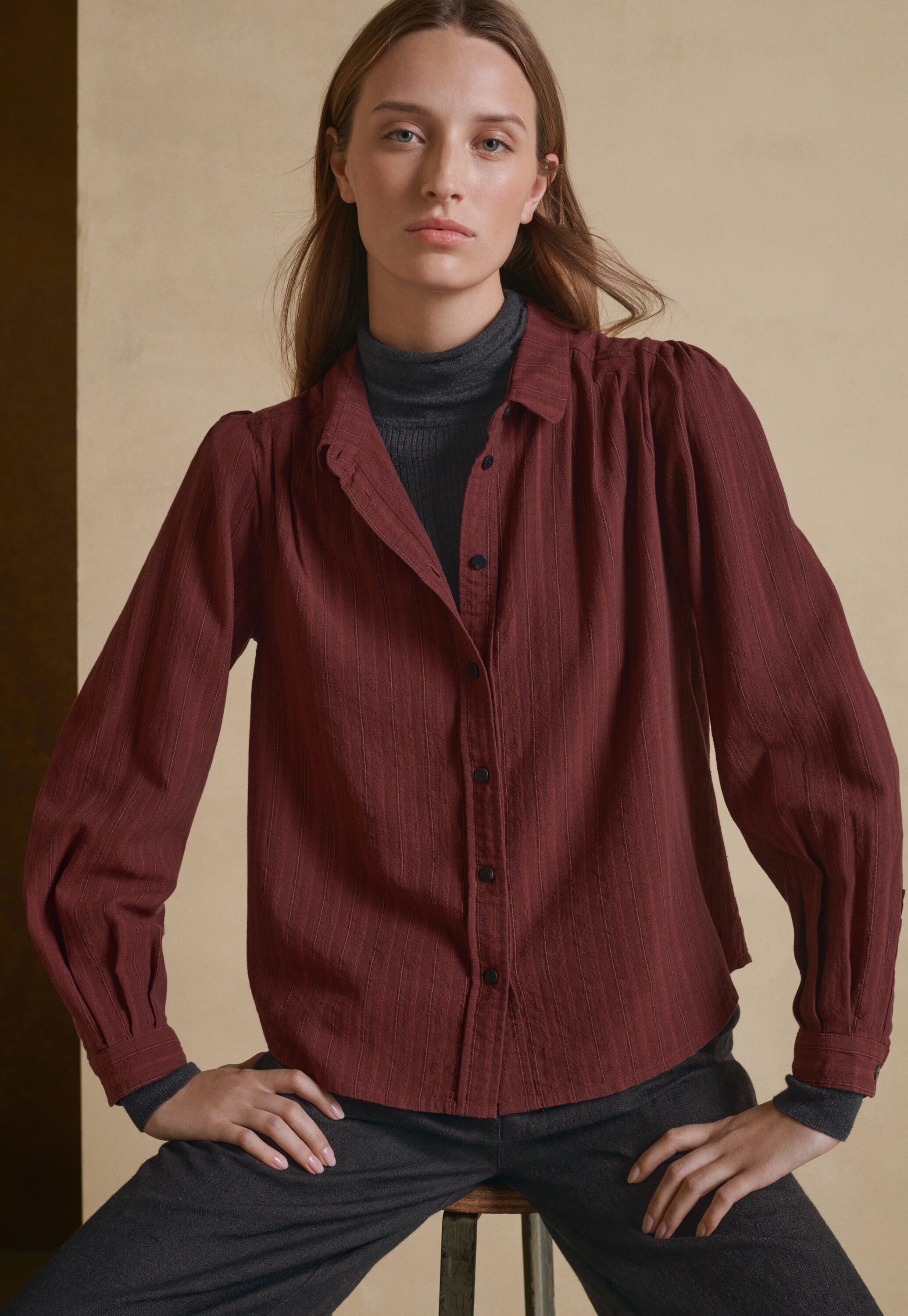 Gestreifte Bluse