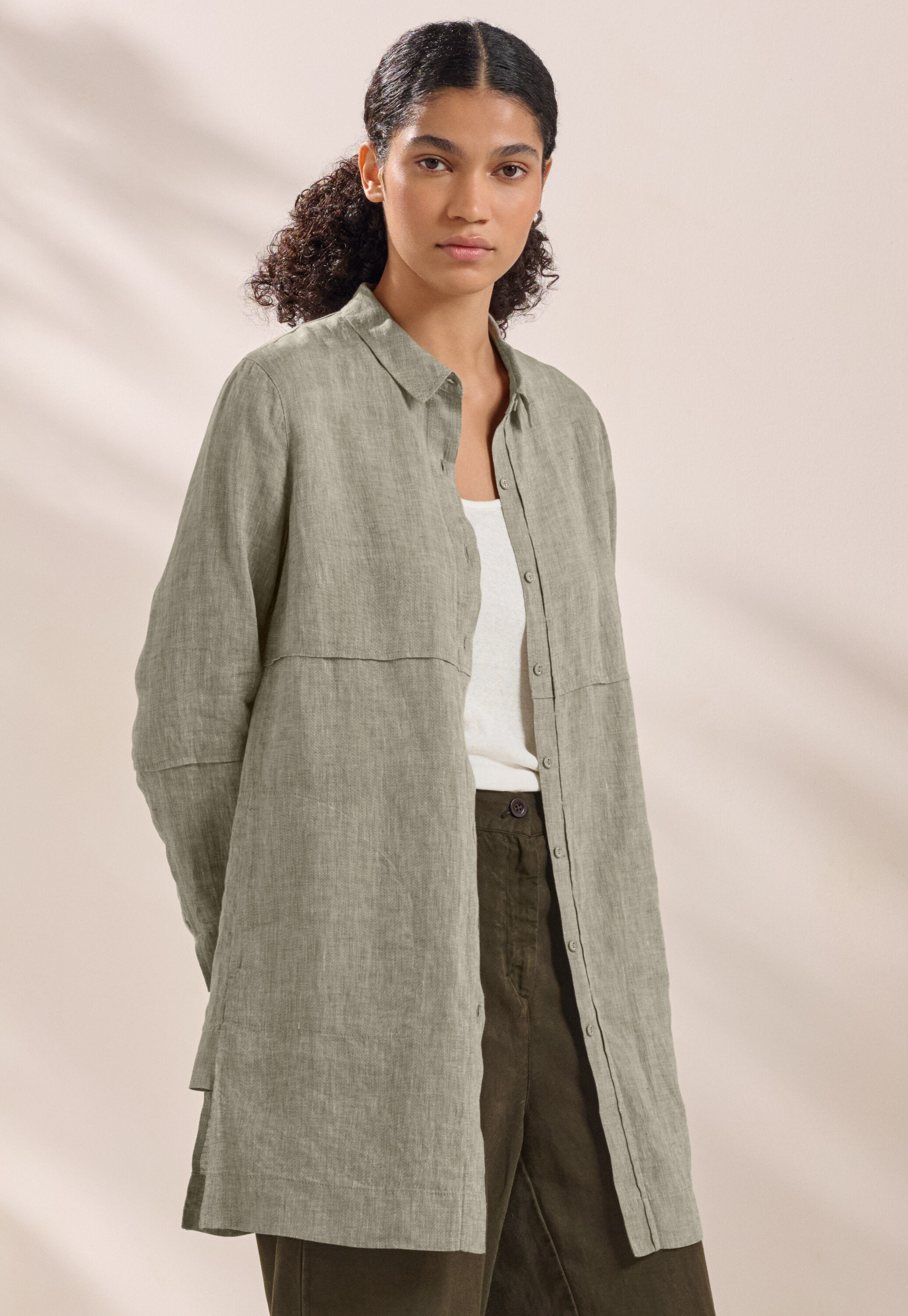 Lange Bluse