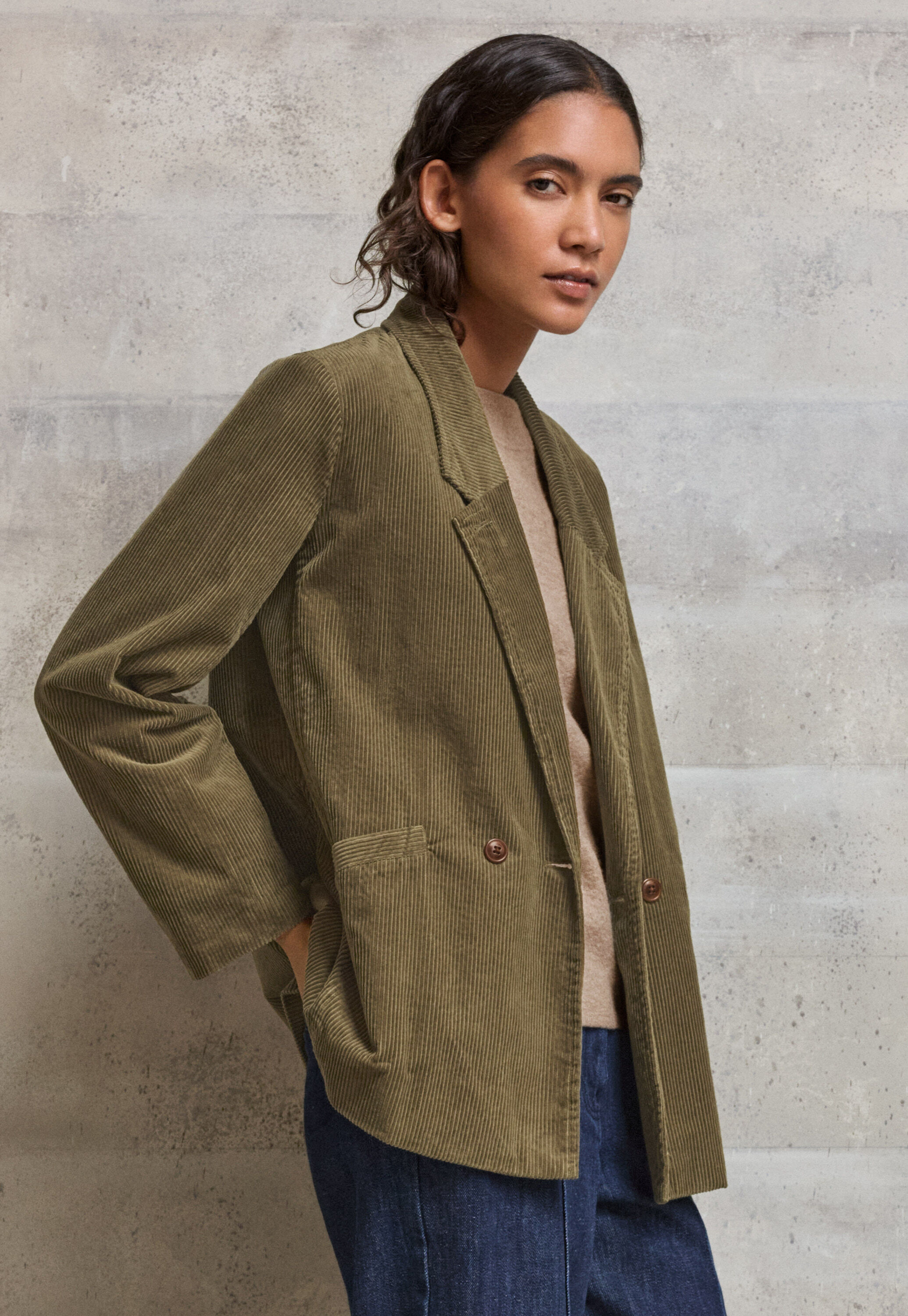 Zweireihige Jacke