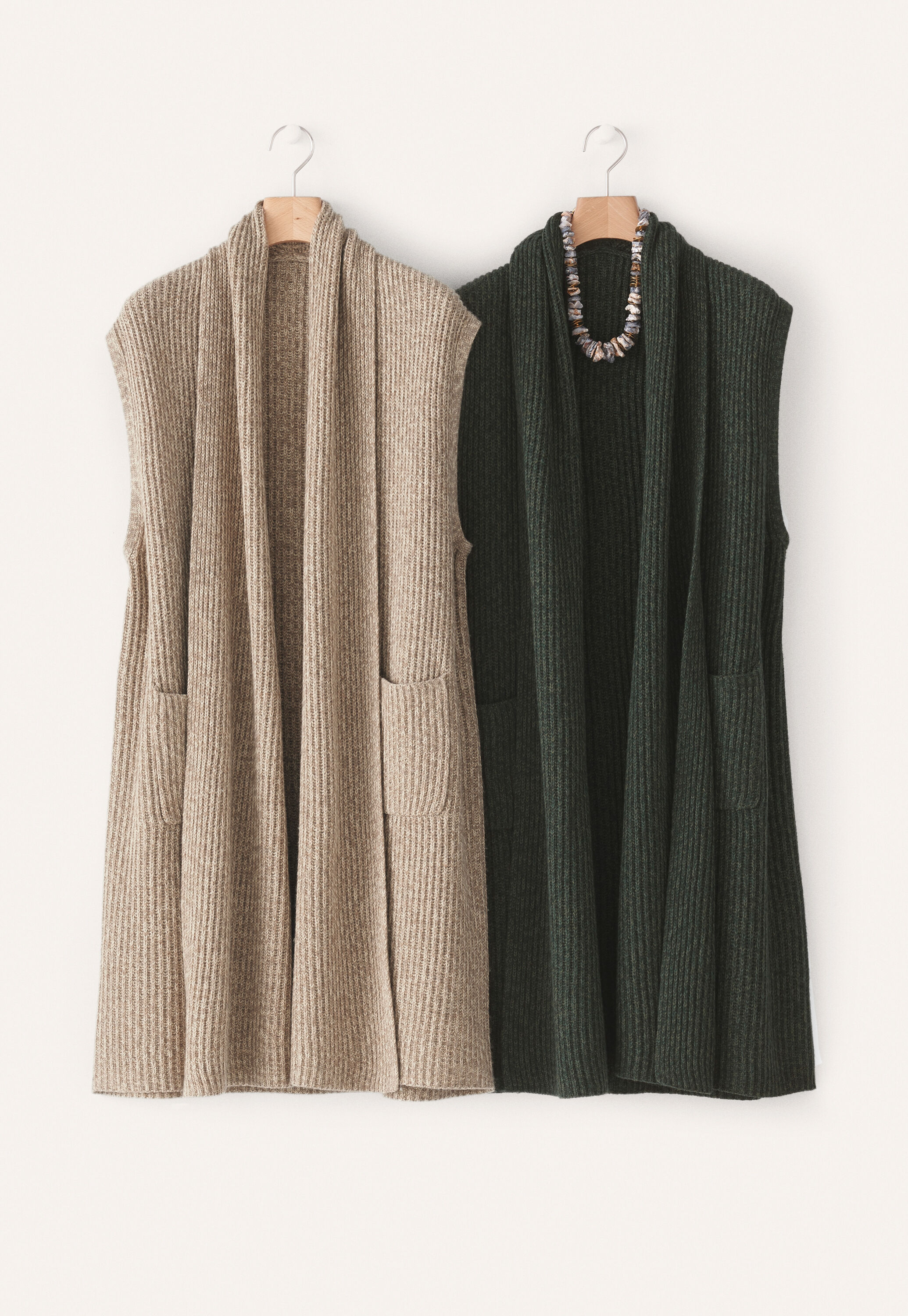 &Auml;rmelloser Cardigan