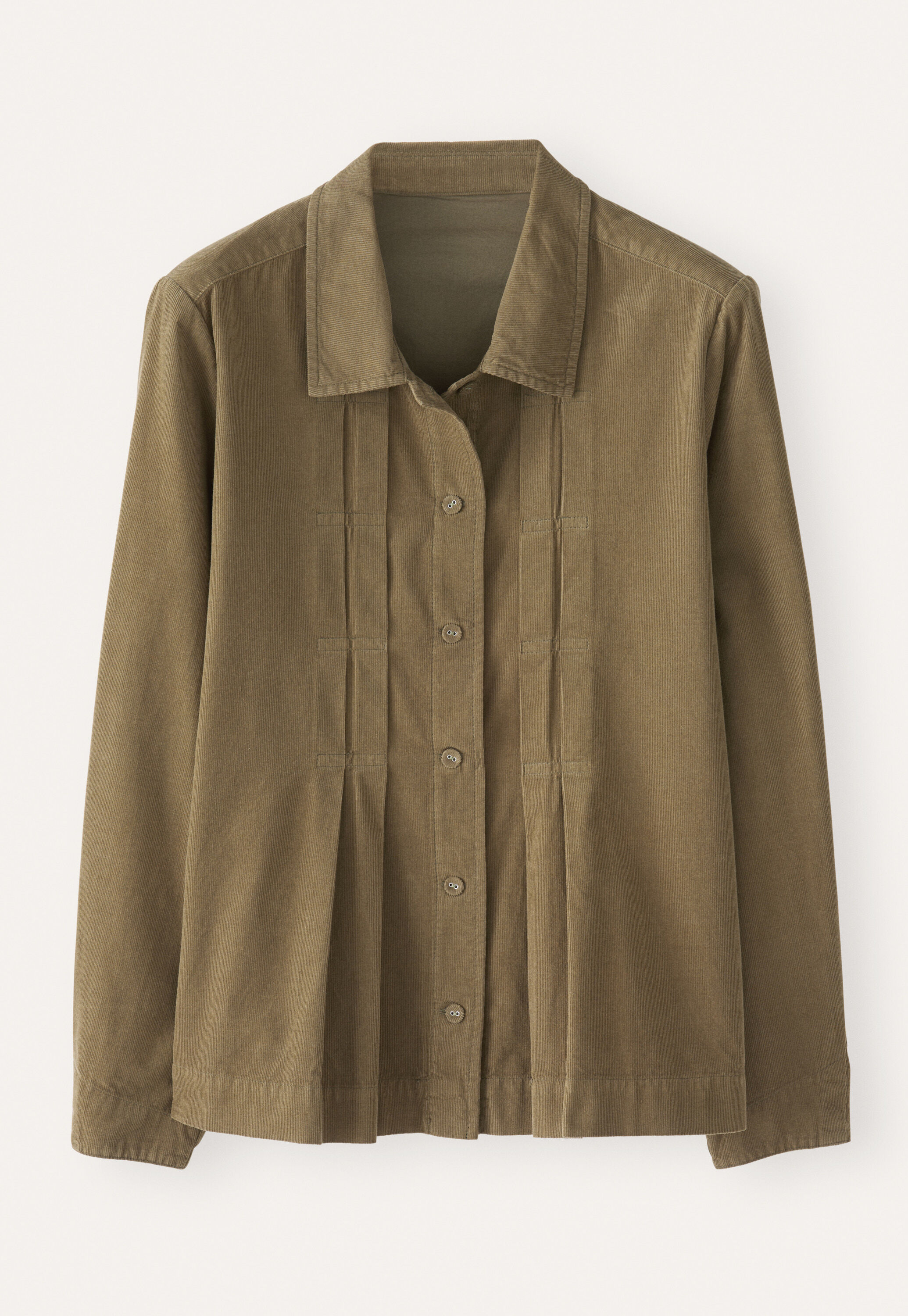 Bluse mit Biesenfront