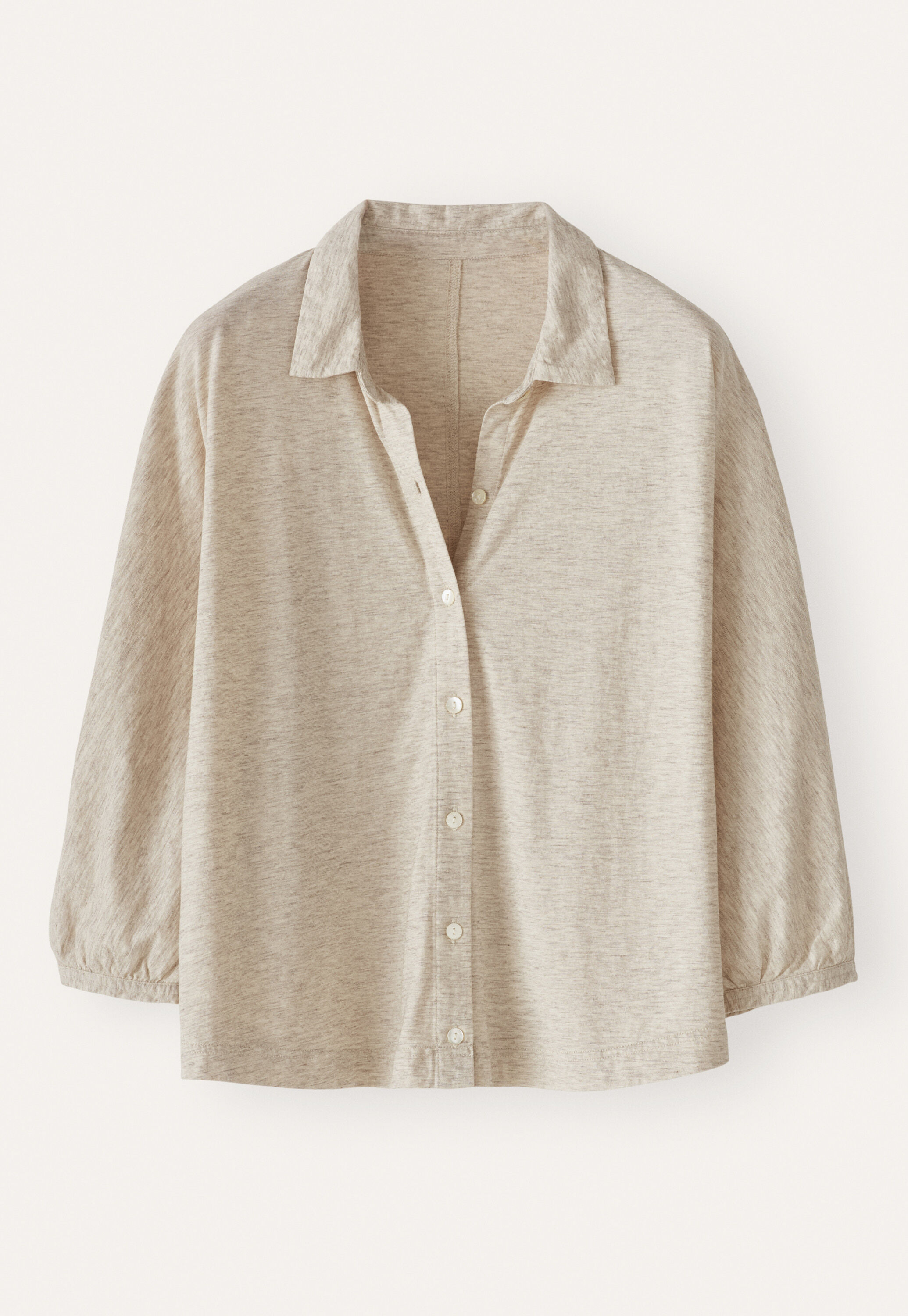 Jersey-Bluse
